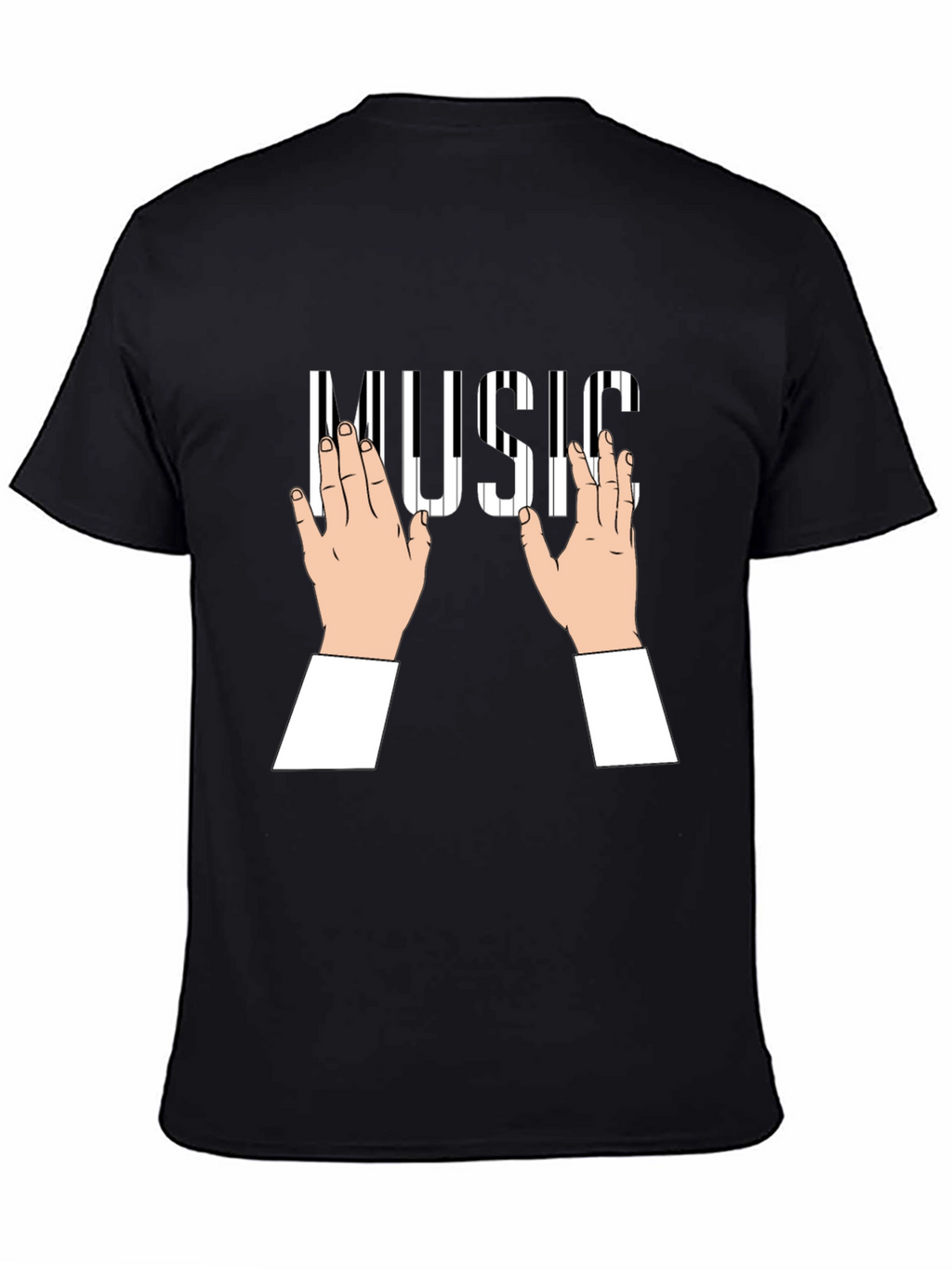 Piano Keys Music T-Shirt