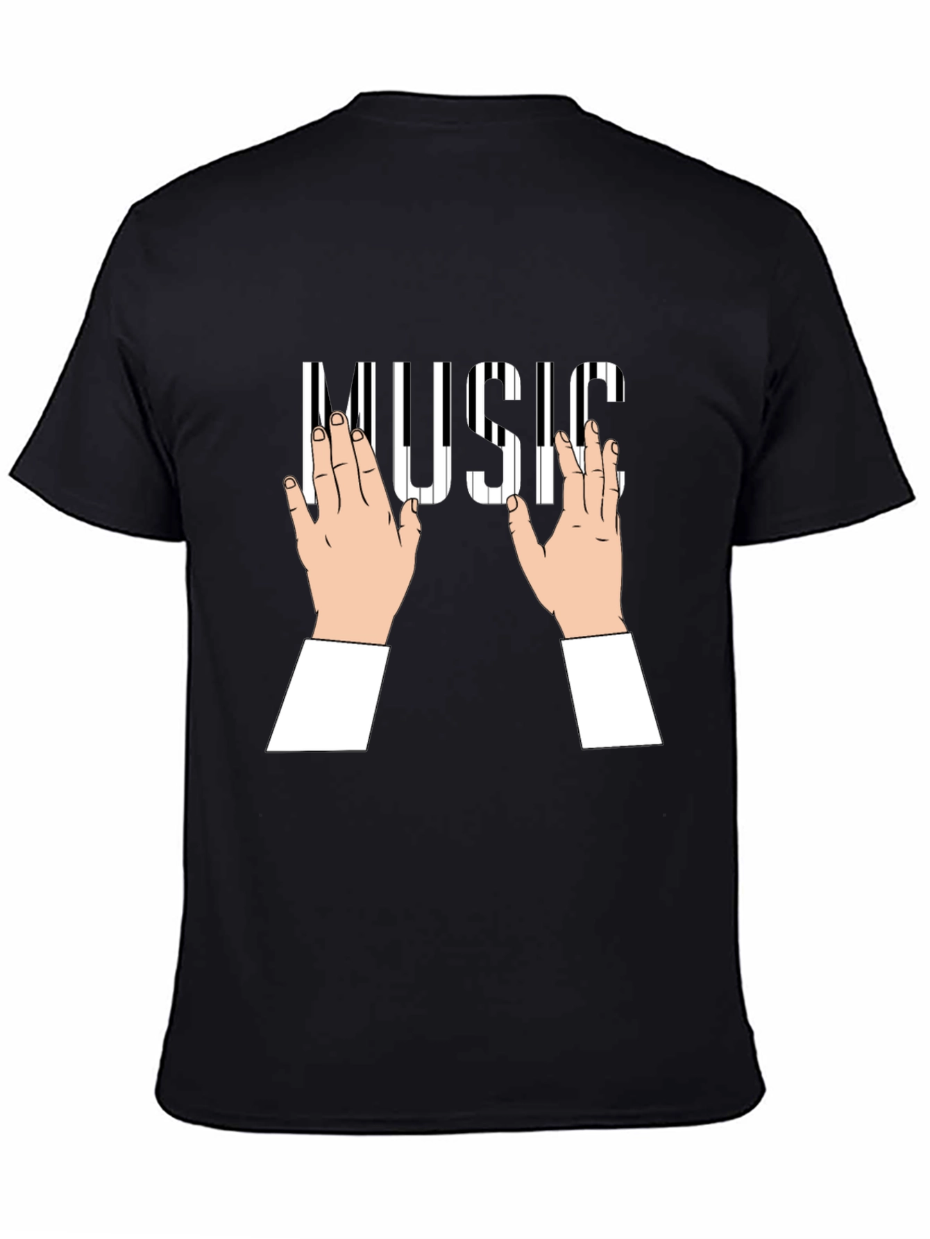 Piano Keys Music T-Shirt
