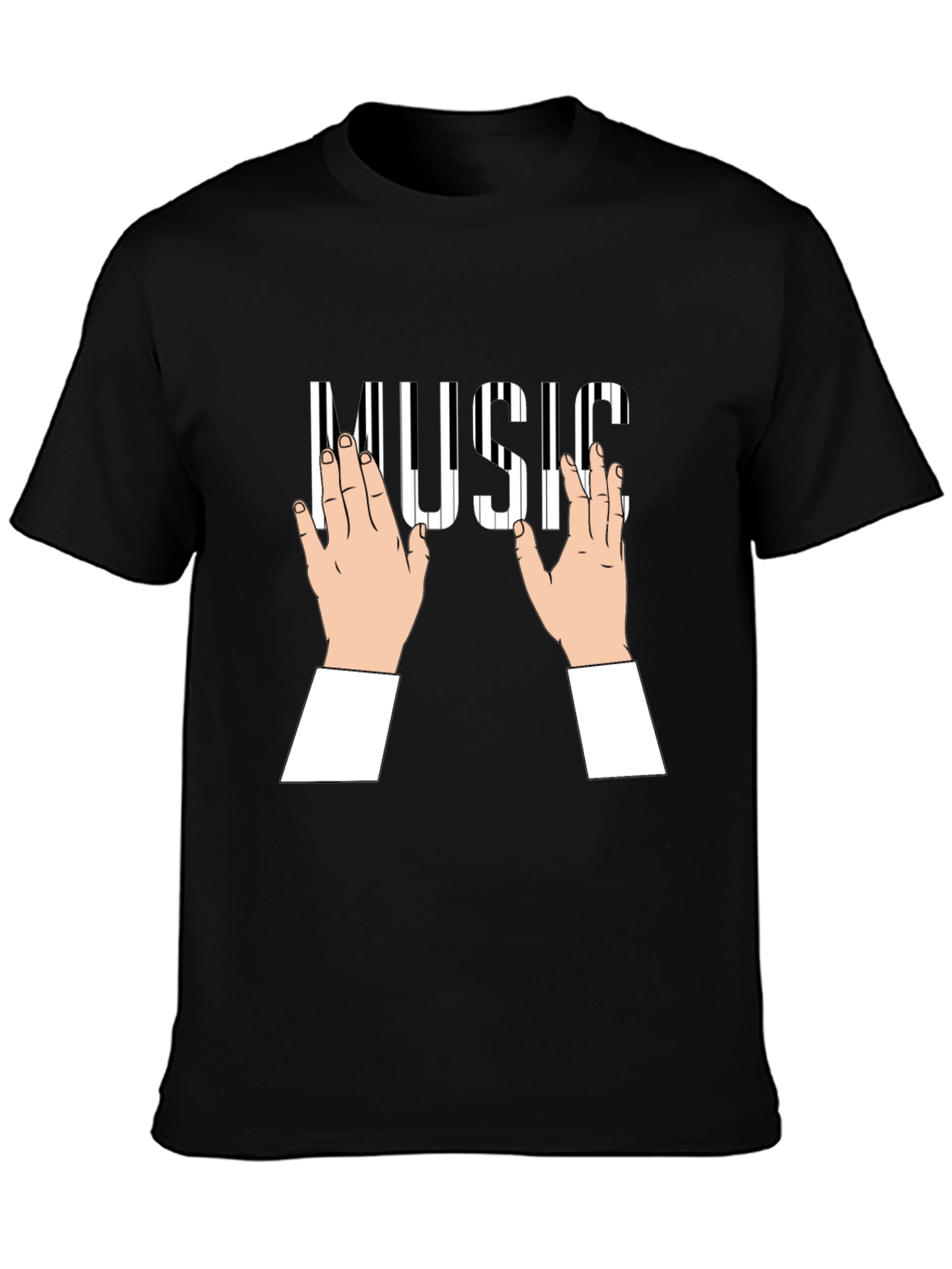 Piano Keys Music T-Shirt