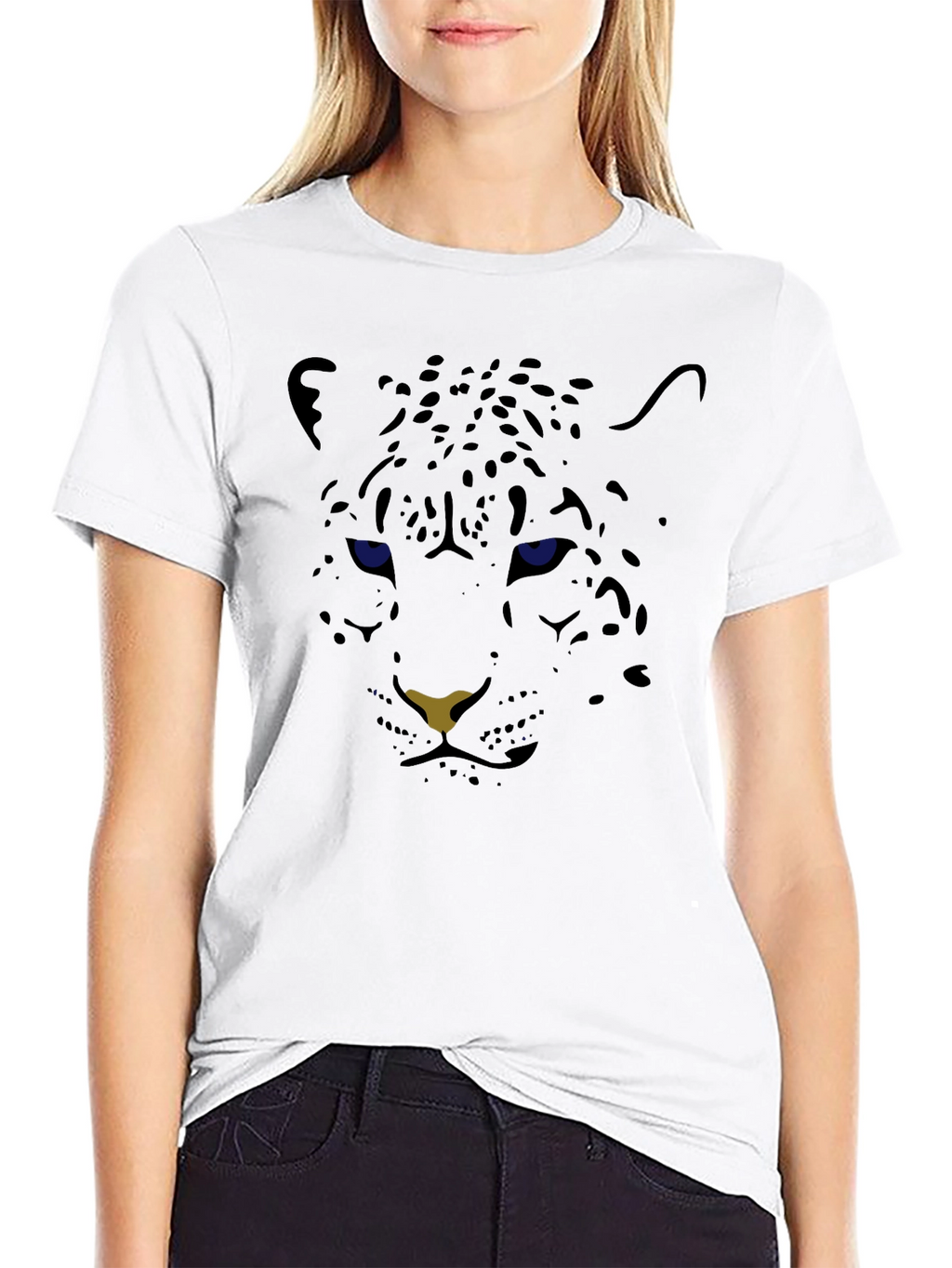 Black Panther Graphic Tee - Stylish Animal Print
