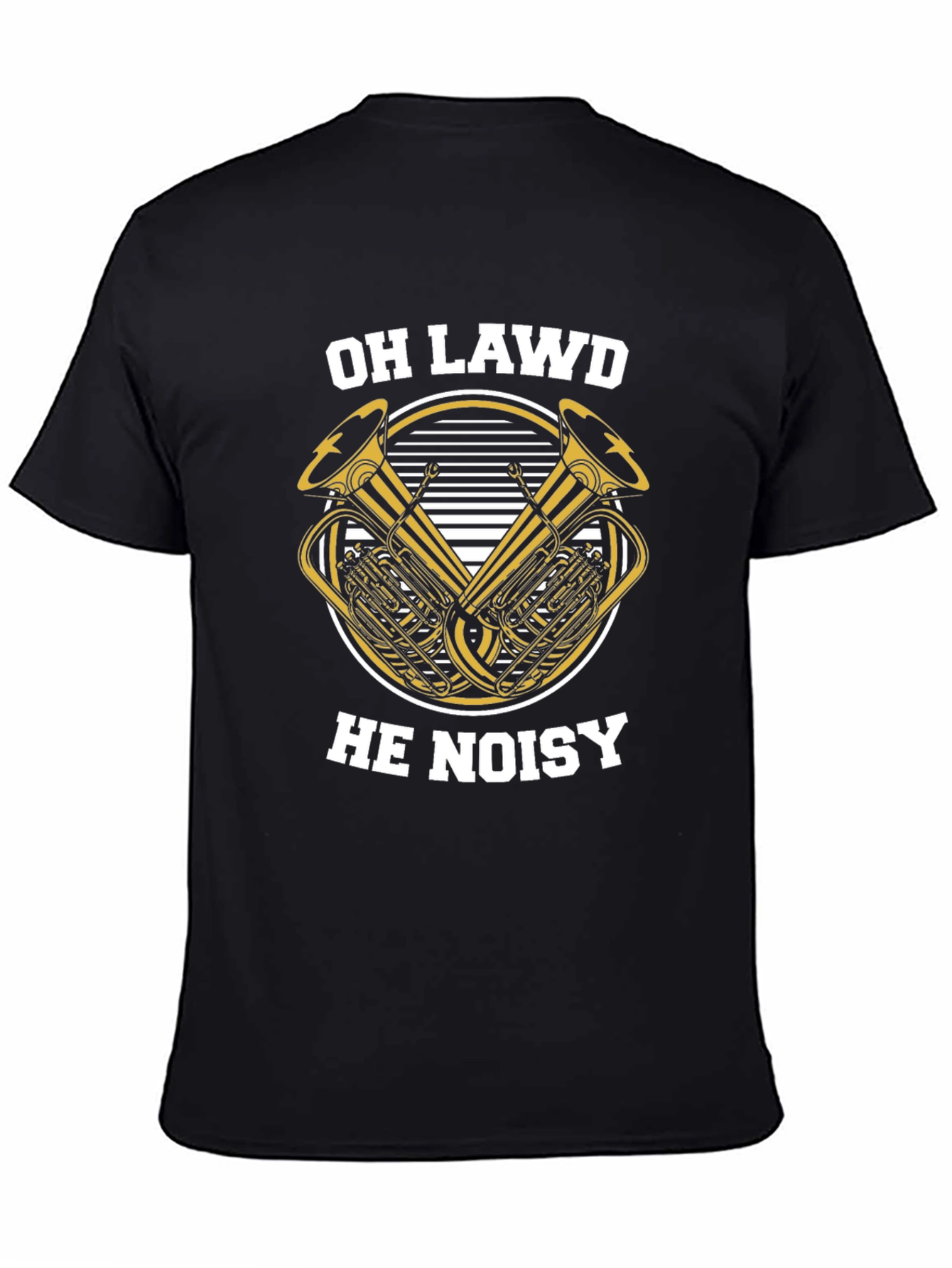Oh Lawd He Noisy Tuba Graphic Tee