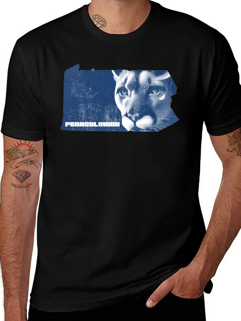 Pennsylvania State Pride Black T-Shirt