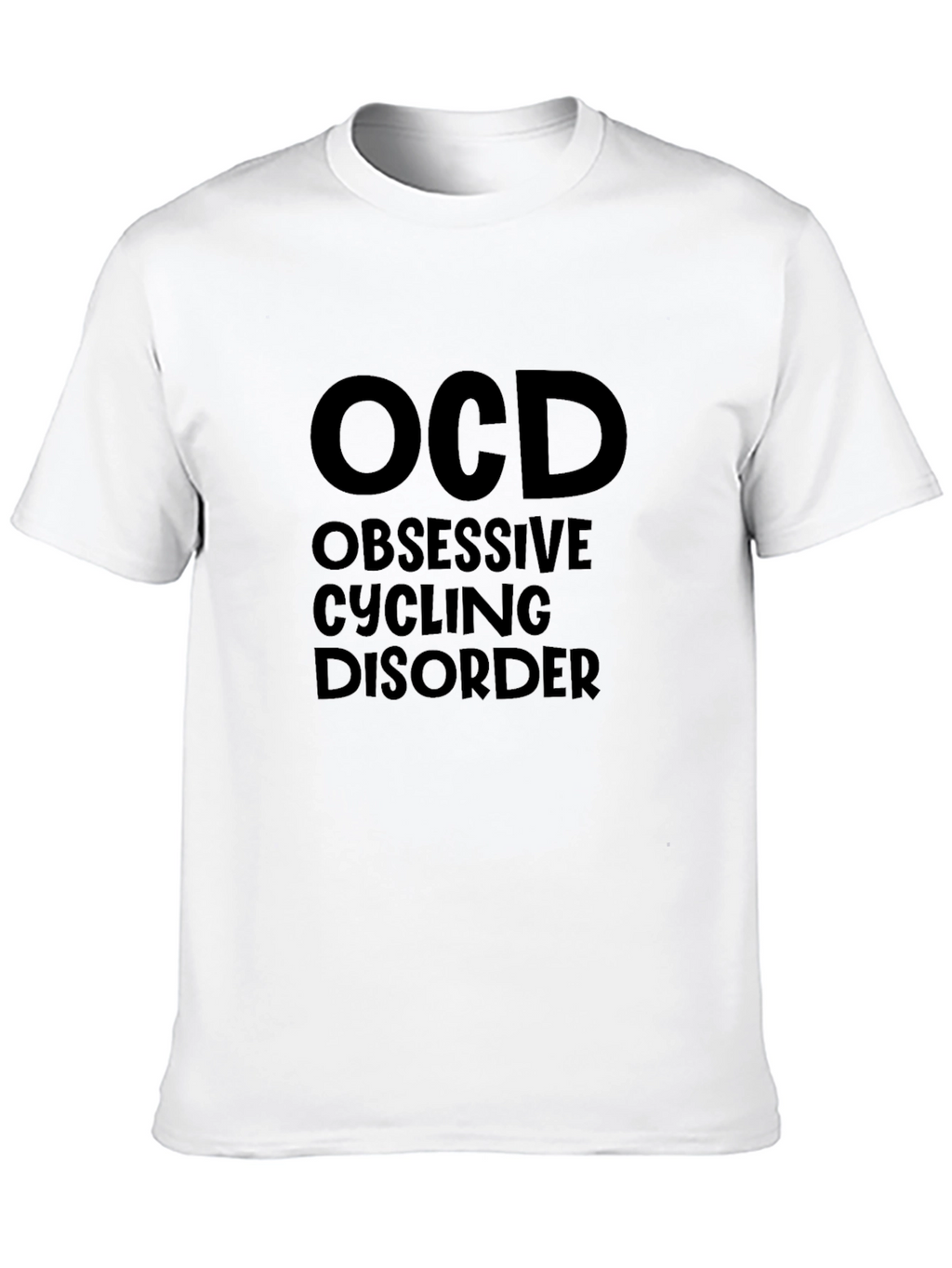 OCD Obsessive Cycling Disorder Graphic T-Shirt
