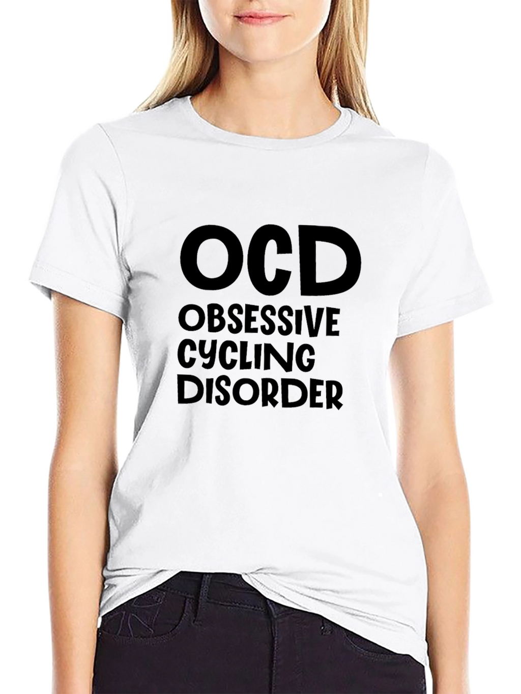 OCD Obsessive Cycling Disorder Graphic T-Shirt