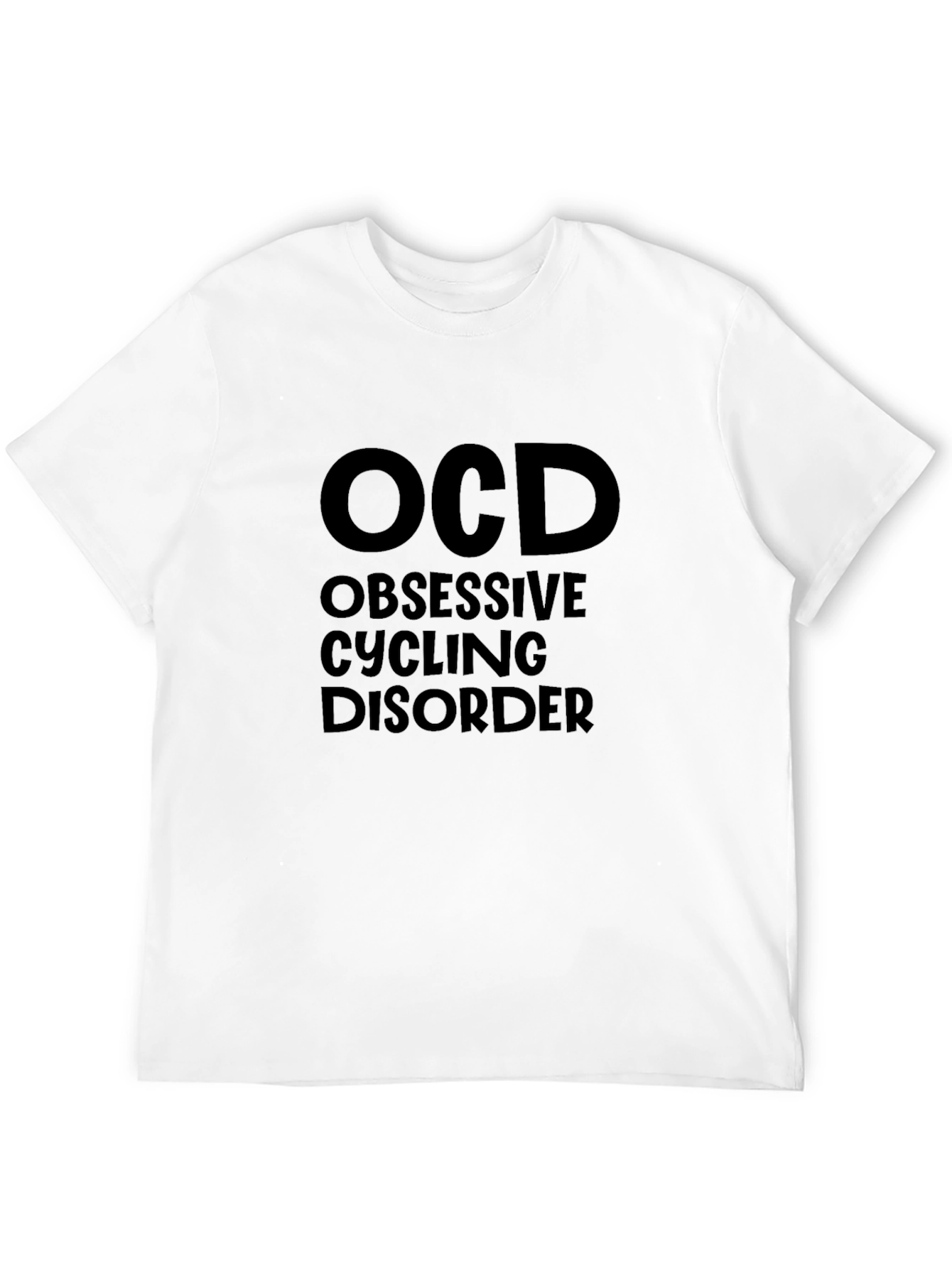 OCD Obsessive Cycling Disorder Graphic T-Shirt