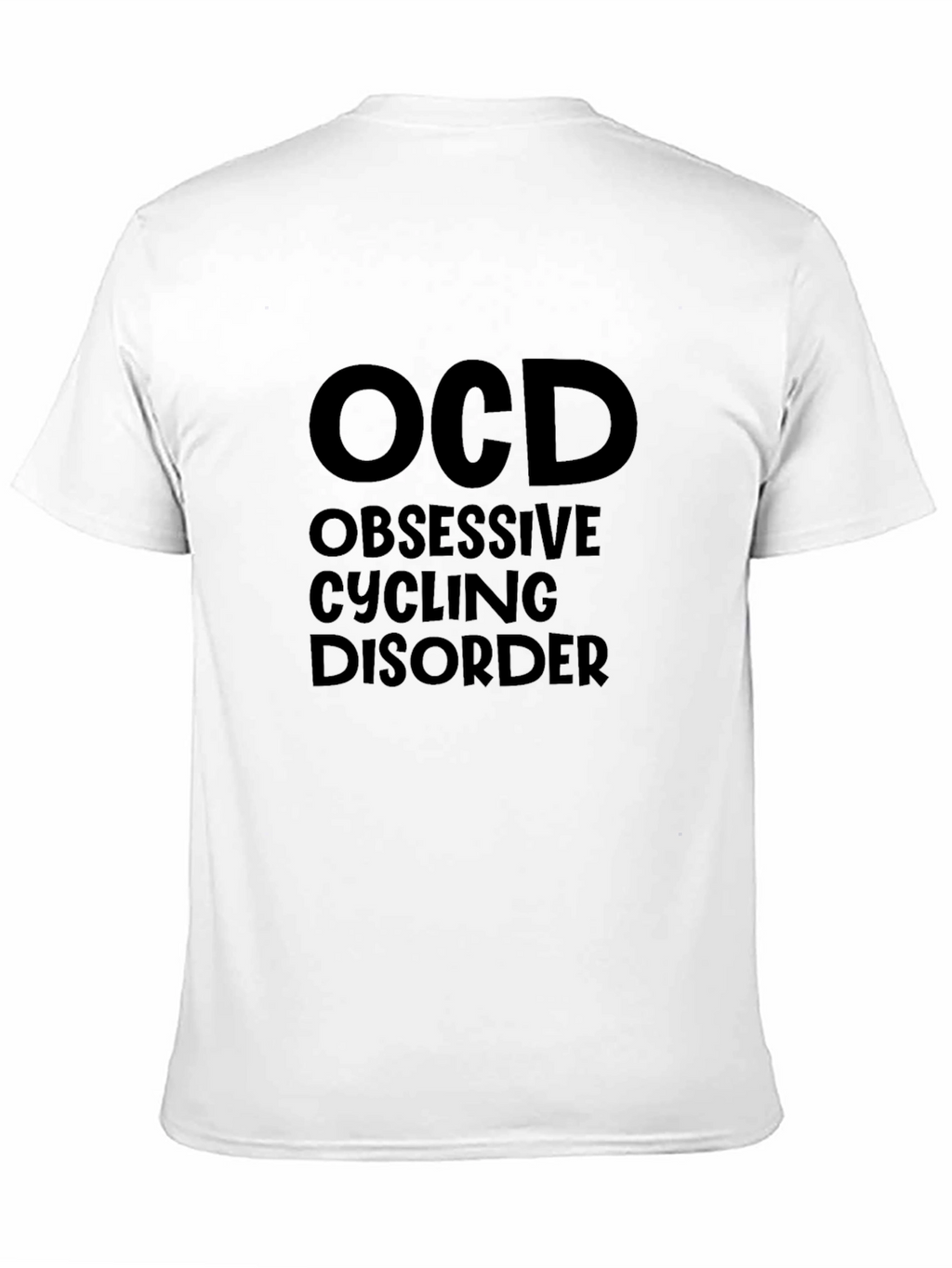 OCD Obsessive Cycling Disorder Graphic T-Shirt