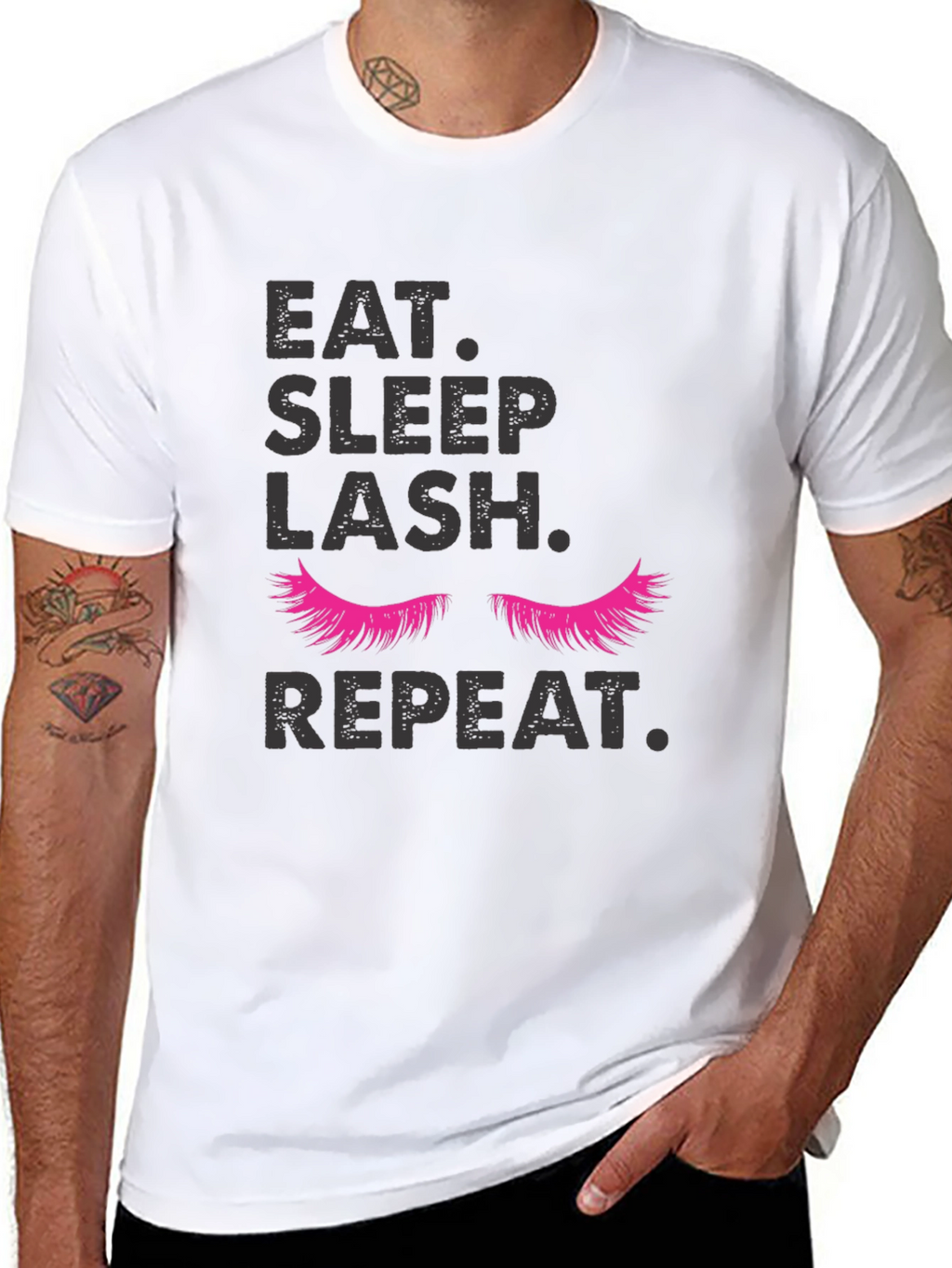 Eat Sleep Lash Repeat T-Shirt
