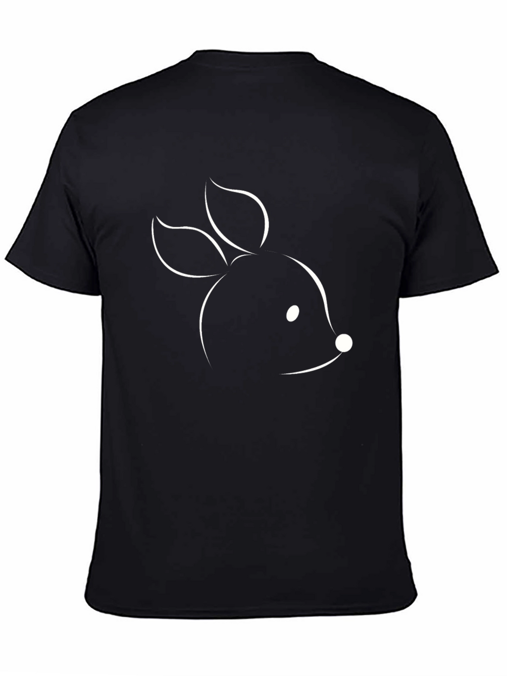 Minimalist Deer Graphic T-Shirt
