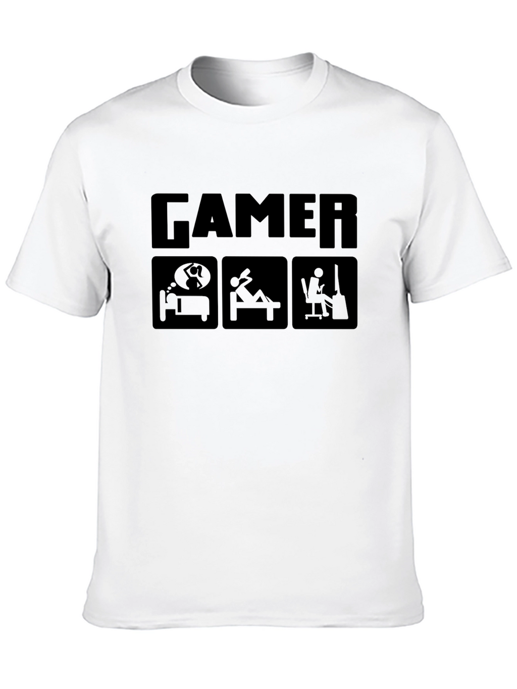 Gamer Life T-Shirt - Eat Sleep Game Repeat