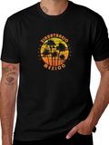 Zihuatanejo Mexico Palm Tree Graphic T-Shirt