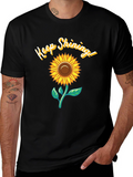 Keep Shining Sunflower Graphic T-Shirt