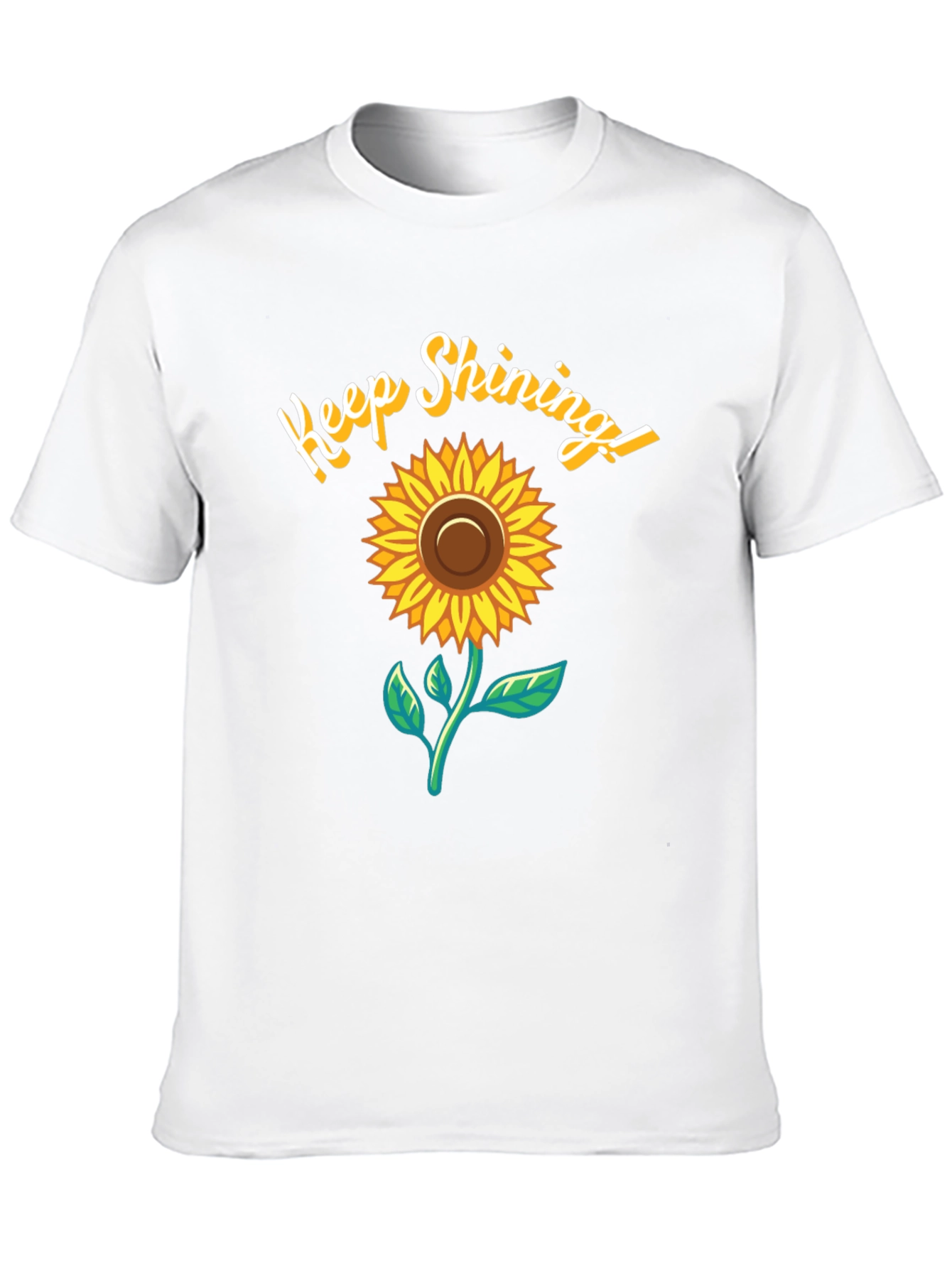 Keep Shining Sunflower Graphic T-Shirt