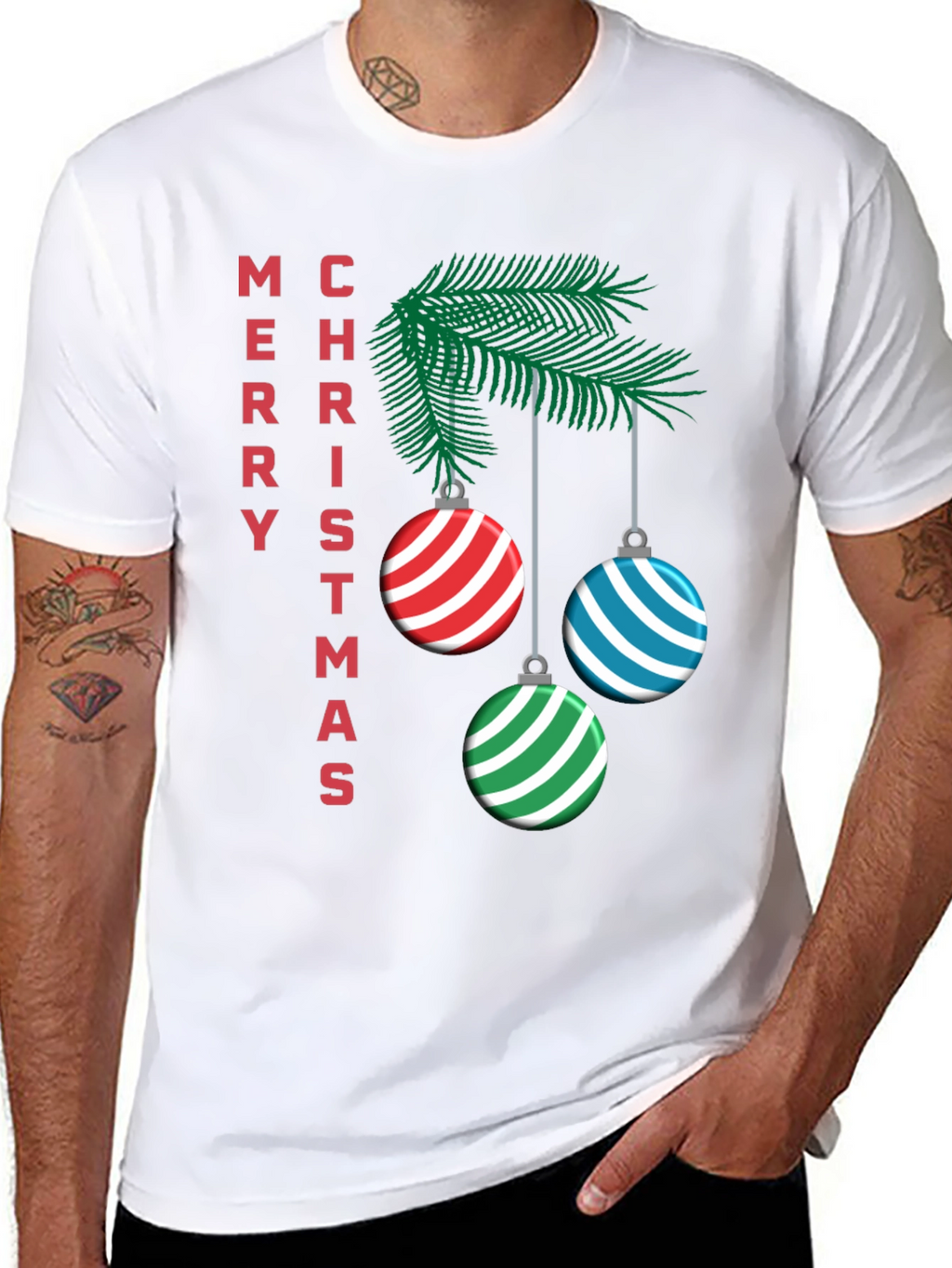 Festive Christmas Ornament T-Shirt