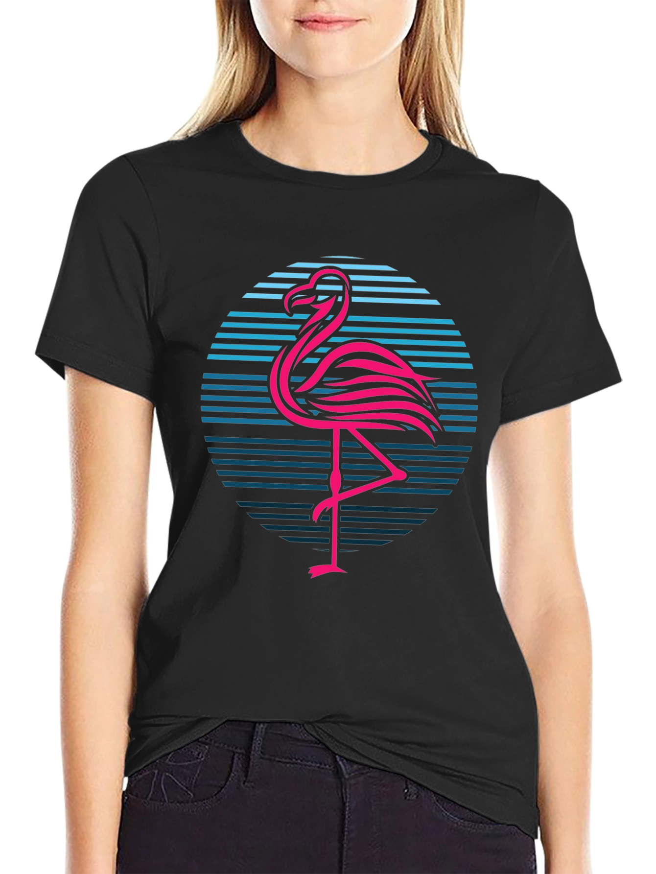 Retro Flamingo T-Shirt