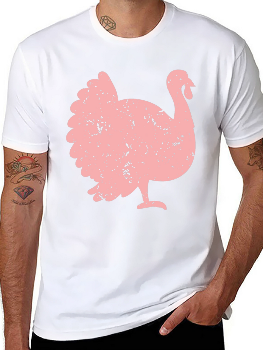 Turkey Graphic Tee - Thanksgiving Day Apparel