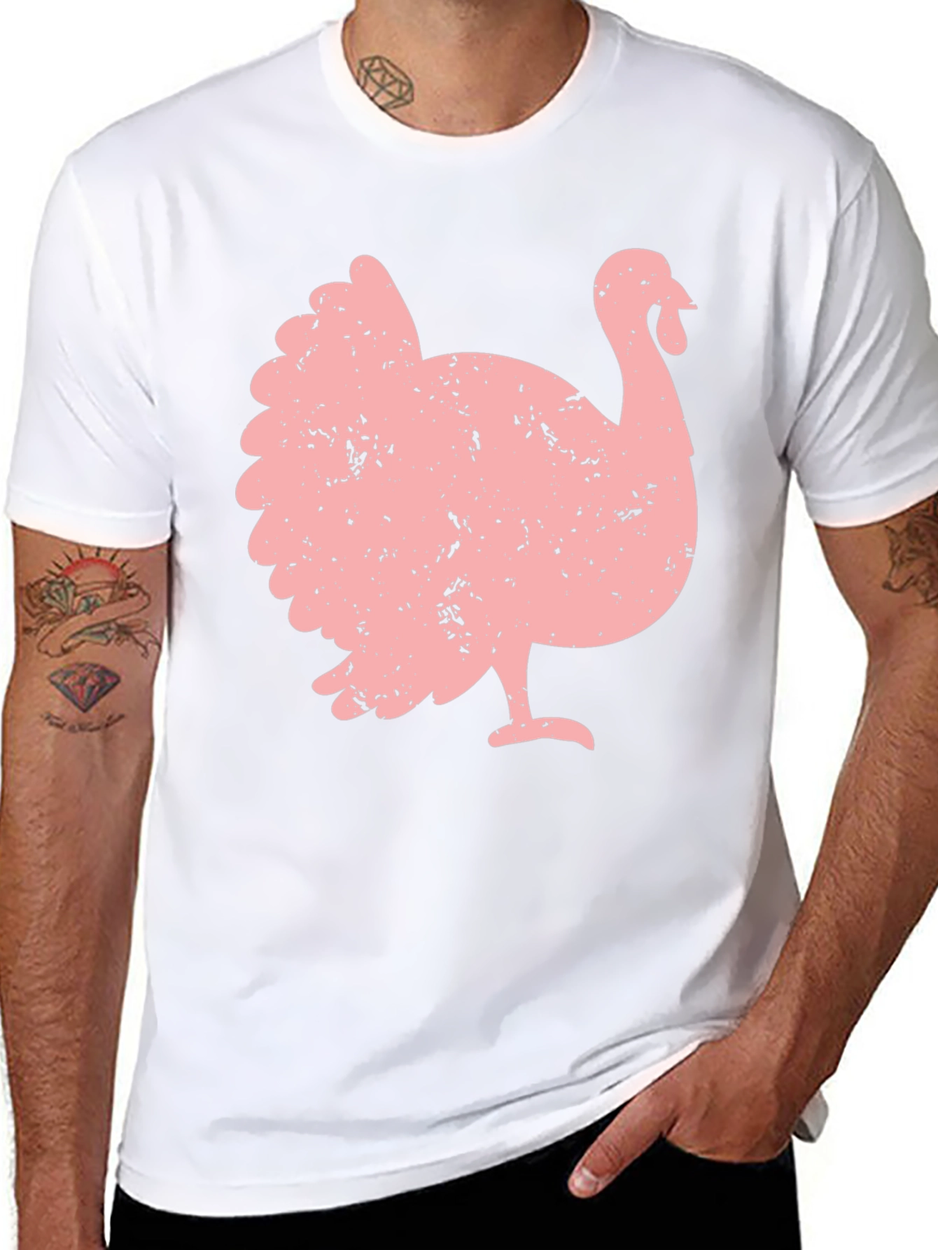 Turkey Graphic Tee - Thanksgiving Day Apparel