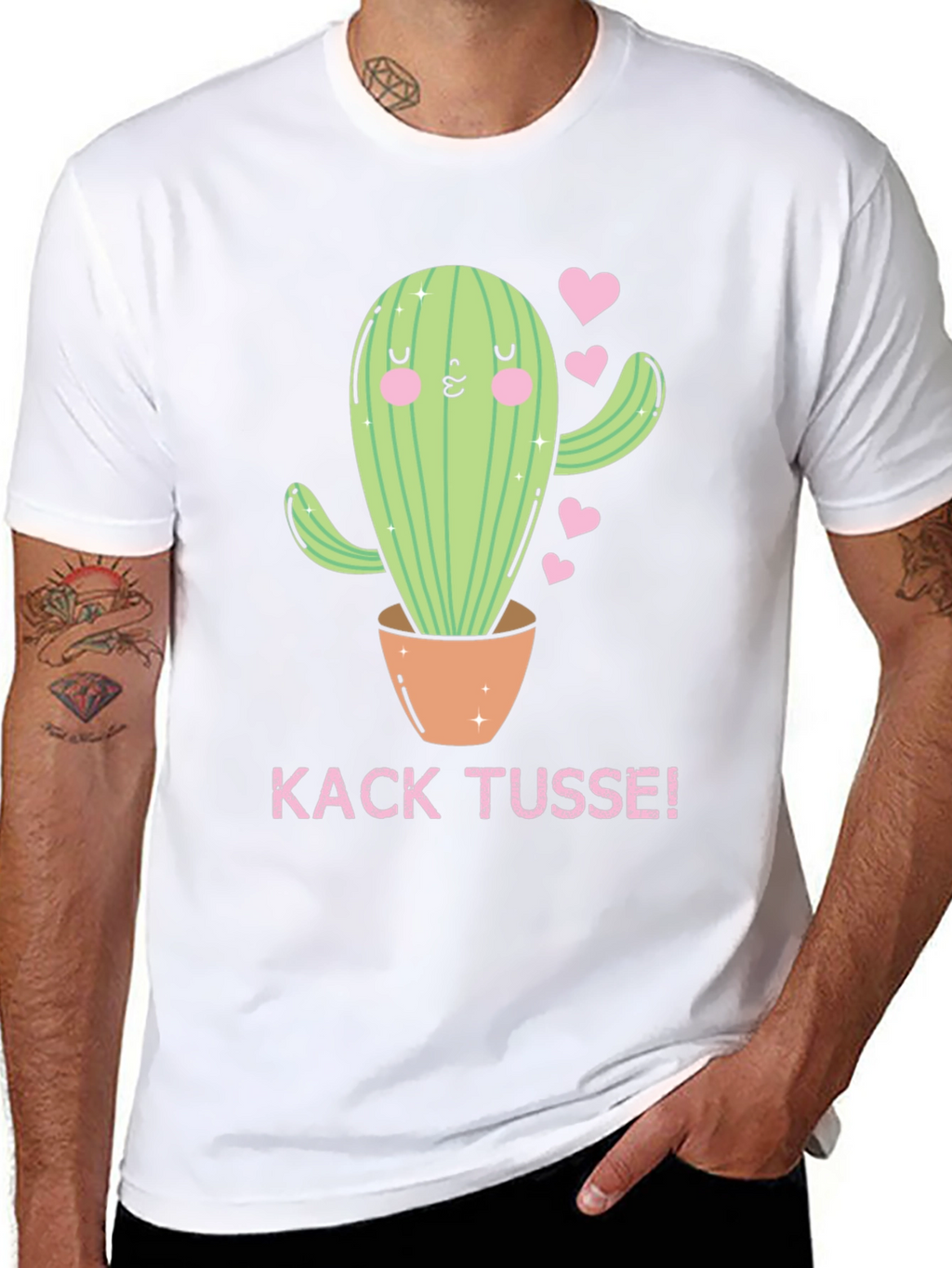 Kack Tusse Cactus Graphic T-Shirt