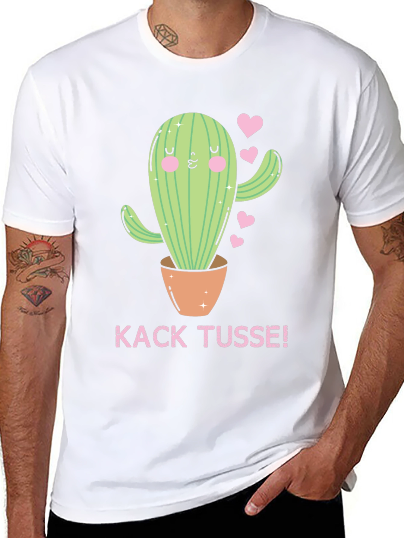 Kack Tusse Cactus Graphic T-Shirt