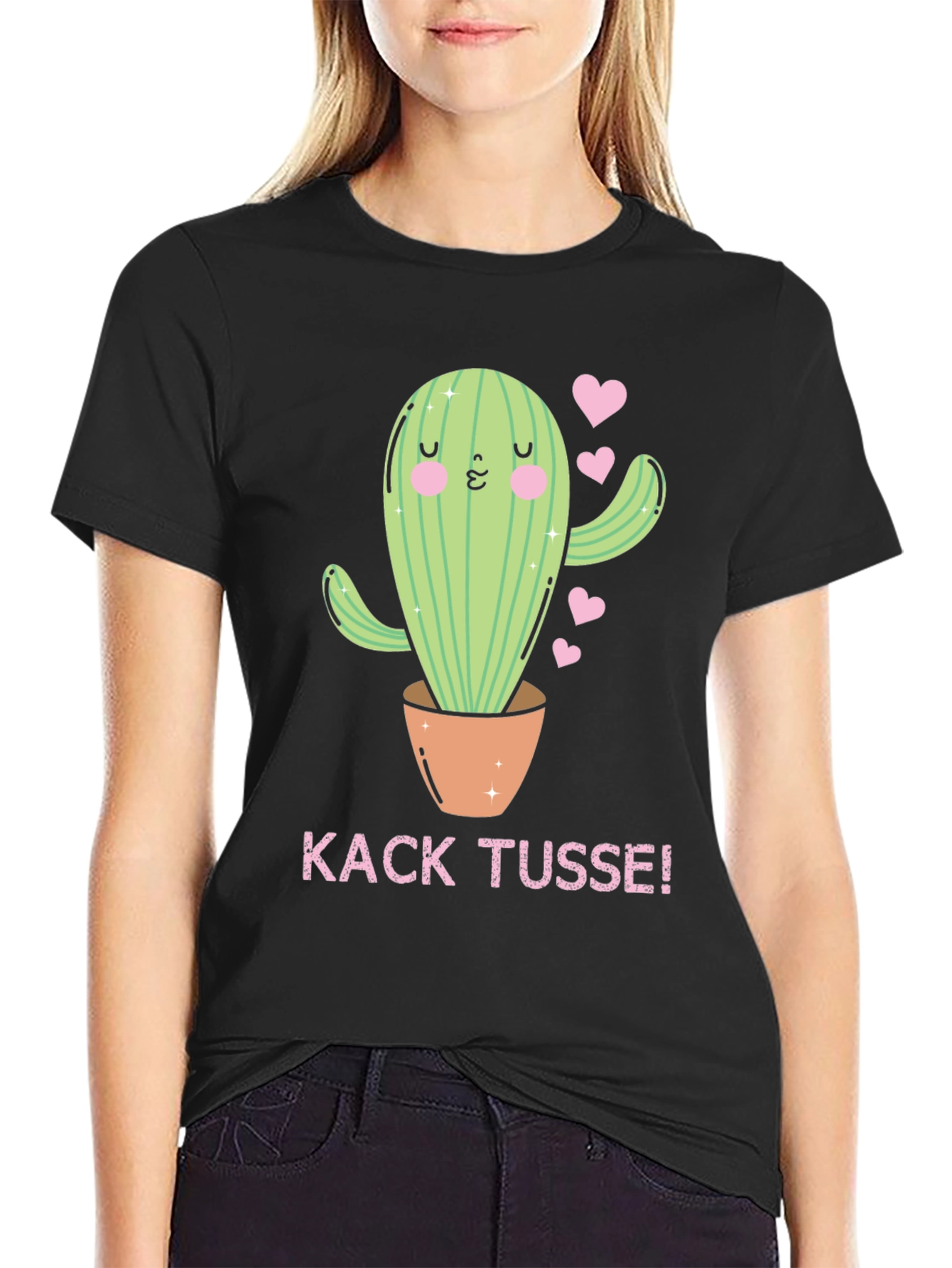 Kack Tusse Cactus Graphic T-Shirt