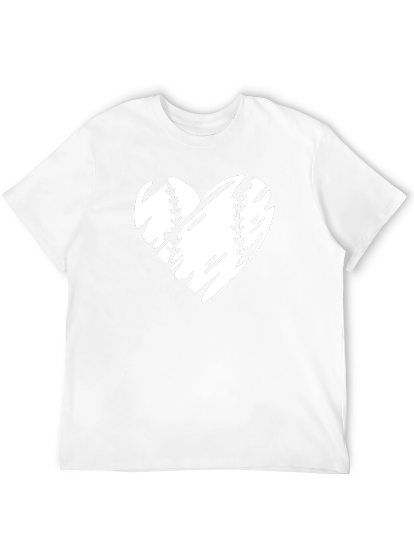 Baseball Heart T-Shirt - Sports Fan Tee
