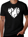 Baseball Heart T-Shirt - Sports Fan Tee