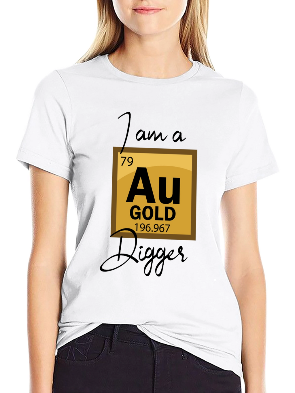 Gold Digger T-Shirt - Funny Chemistry Pun Tee