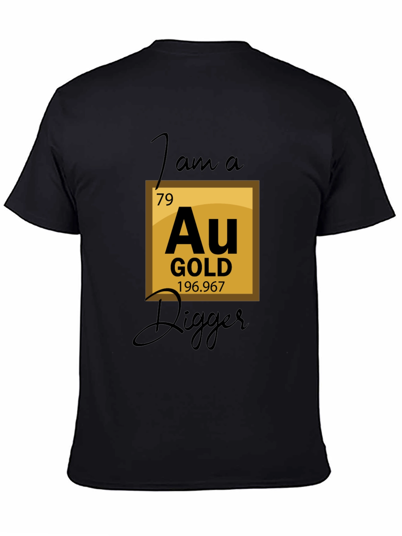 Gold Digger T-Shirt - Funny Chemistry Pun Tee