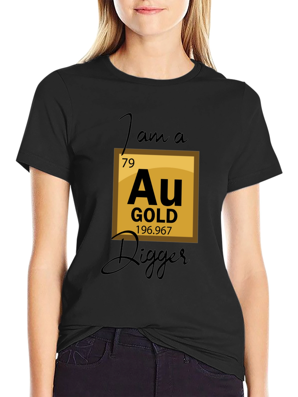 Gold Digger T-Shirt - Funny Chemistry Pun Tee