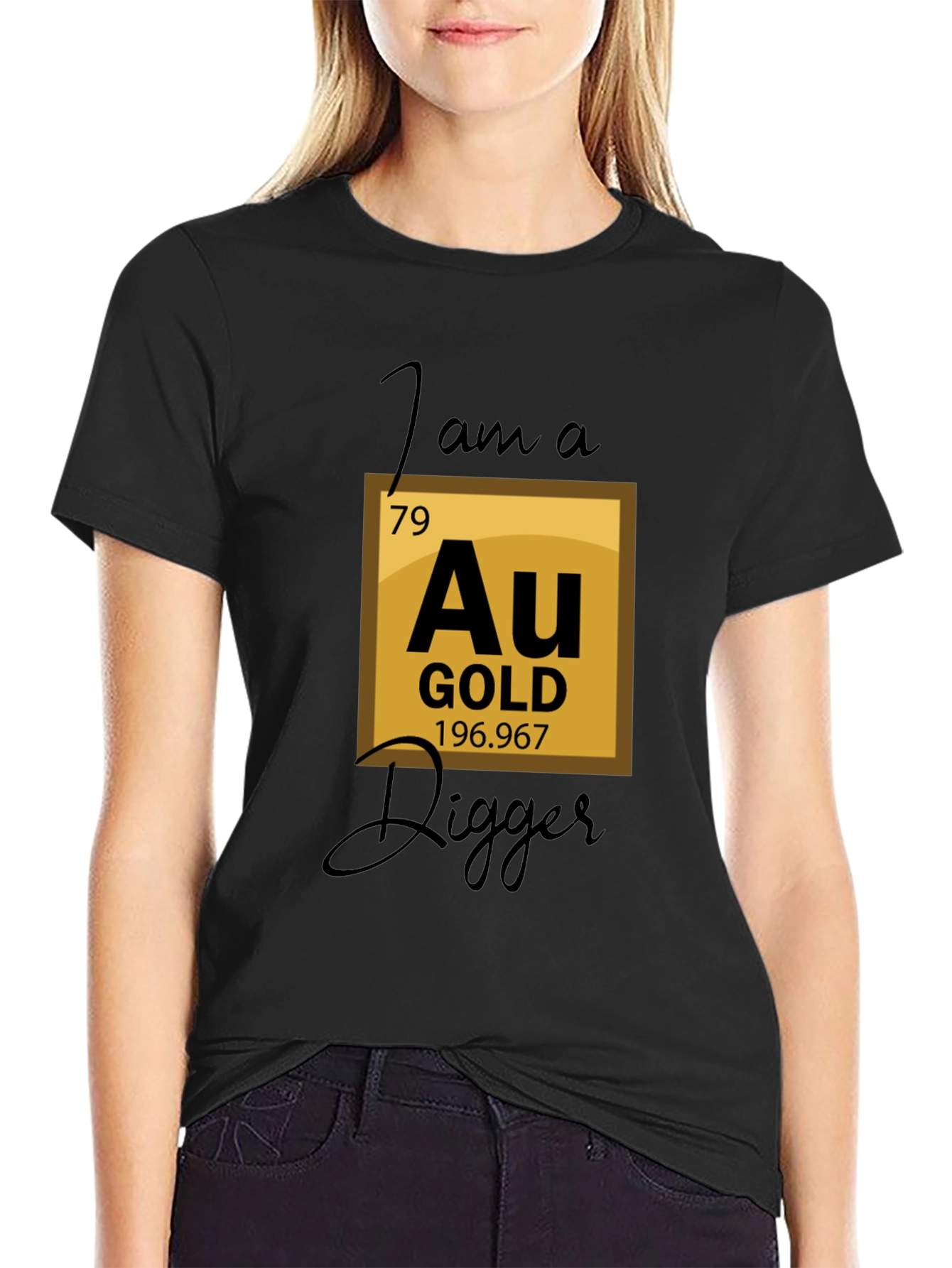 Gold Digger T-Shirt - Funny Chemistry Pun Tee
