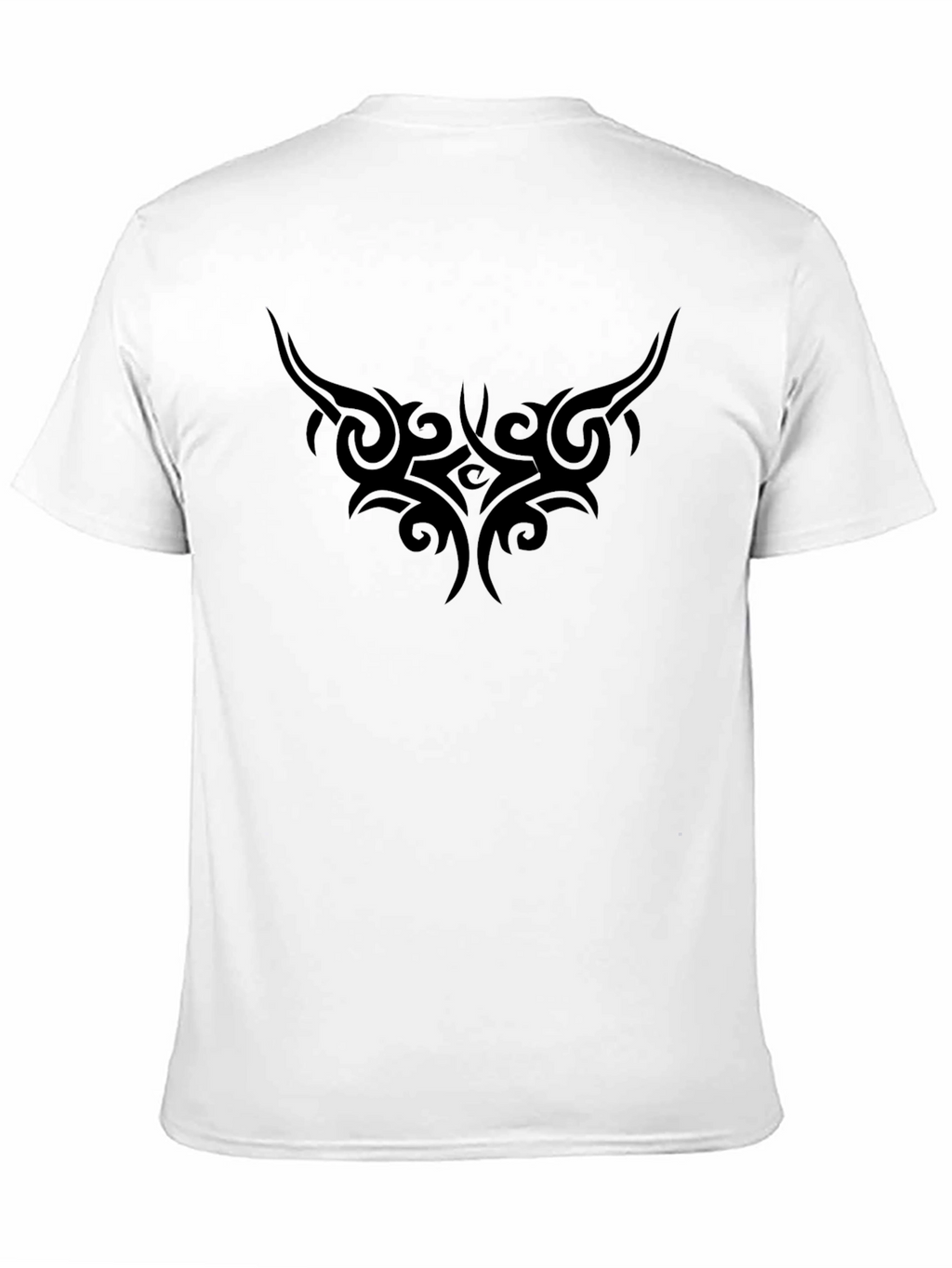 Black Tribal Tattoo Graphic T-Shirt