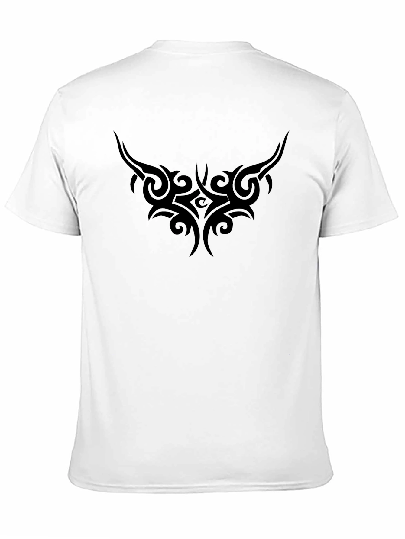 Black Tribal Tattoo Graphic T-Shirt
