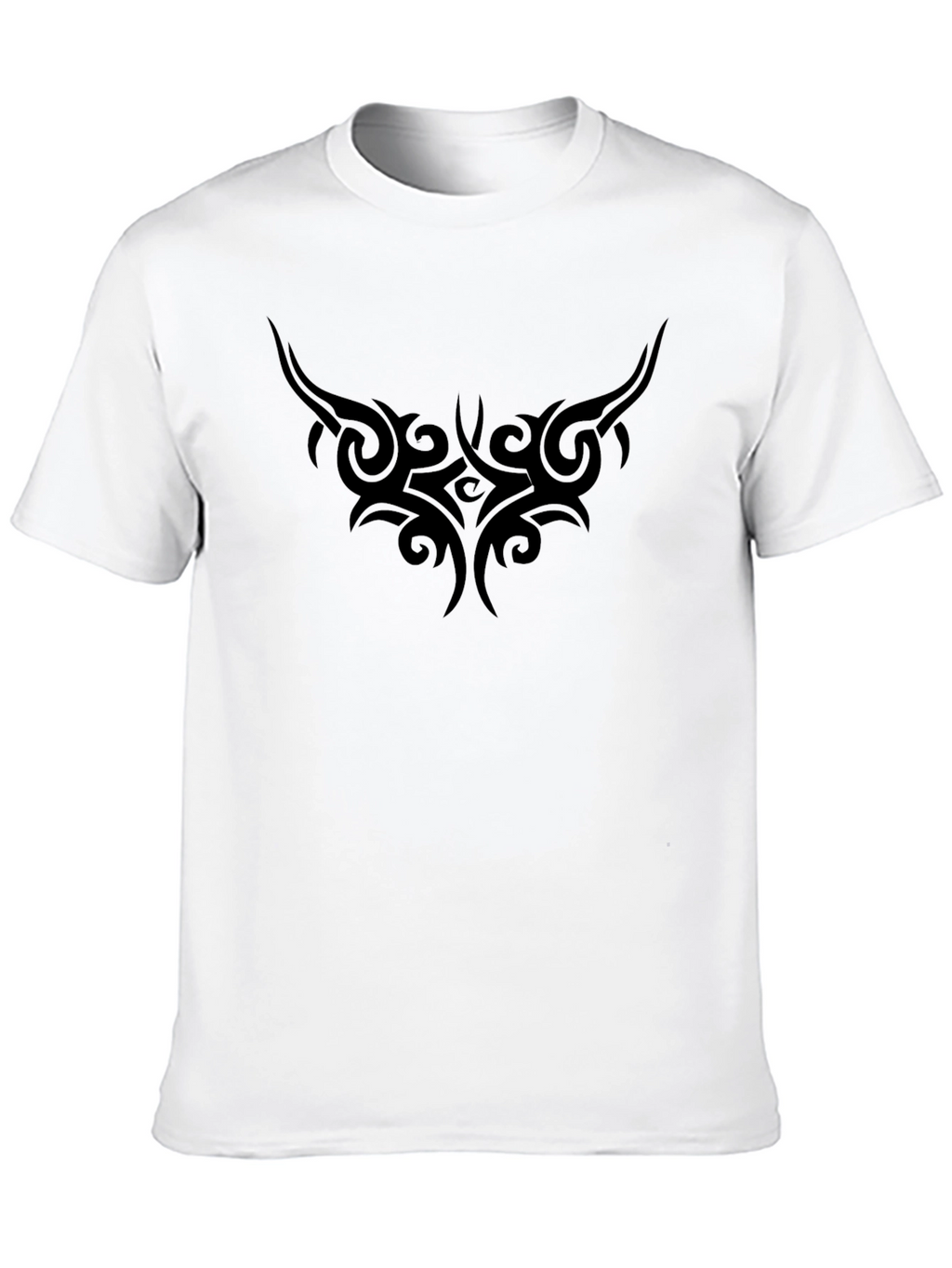 Black Tribal Tattoo Graphic T-Shirt