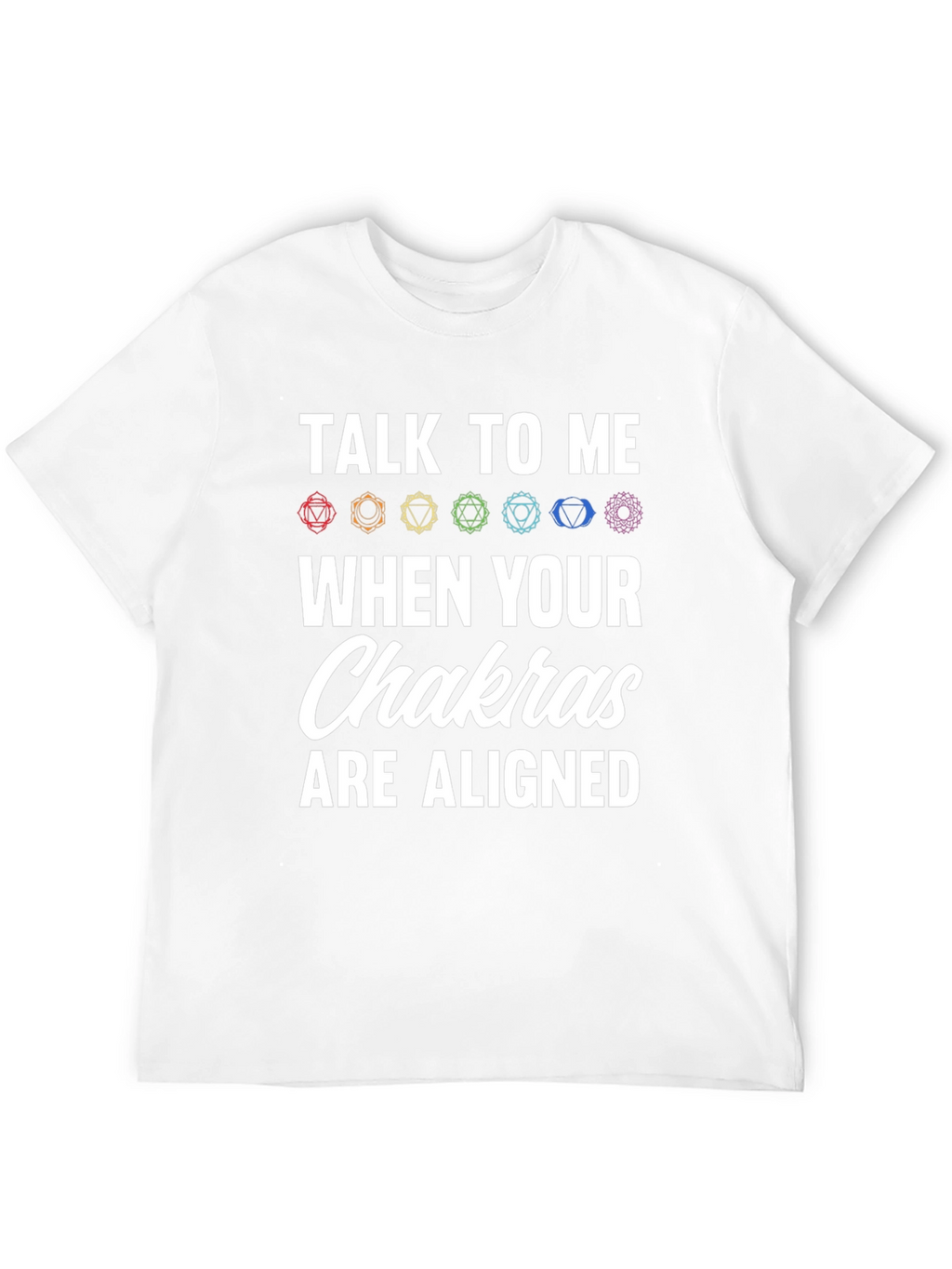 Chakra Aligned Graphic Tee - Spiritual T-Shirt