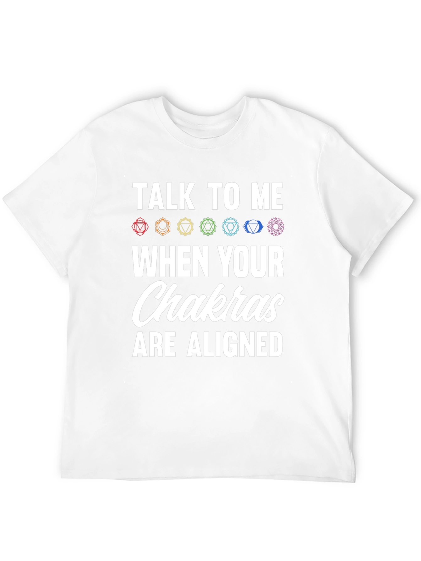 Chakra Aligned Graphic Tee - Spiritual T-Shirt