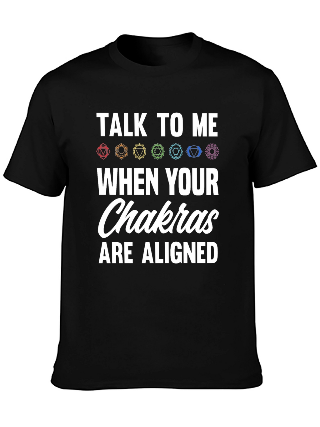 Chakra Aligned Graphic Tee - Spiritual T-Shirt