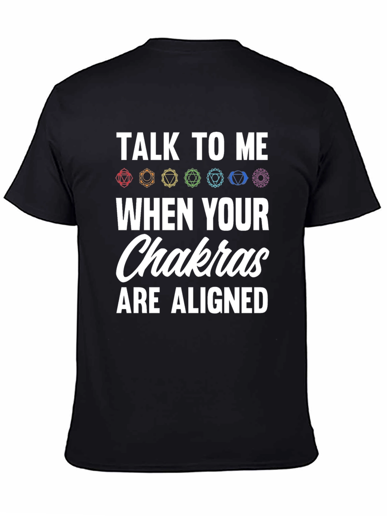 Chakra Aligned Graphic Tee - Spiritual T-Shirt