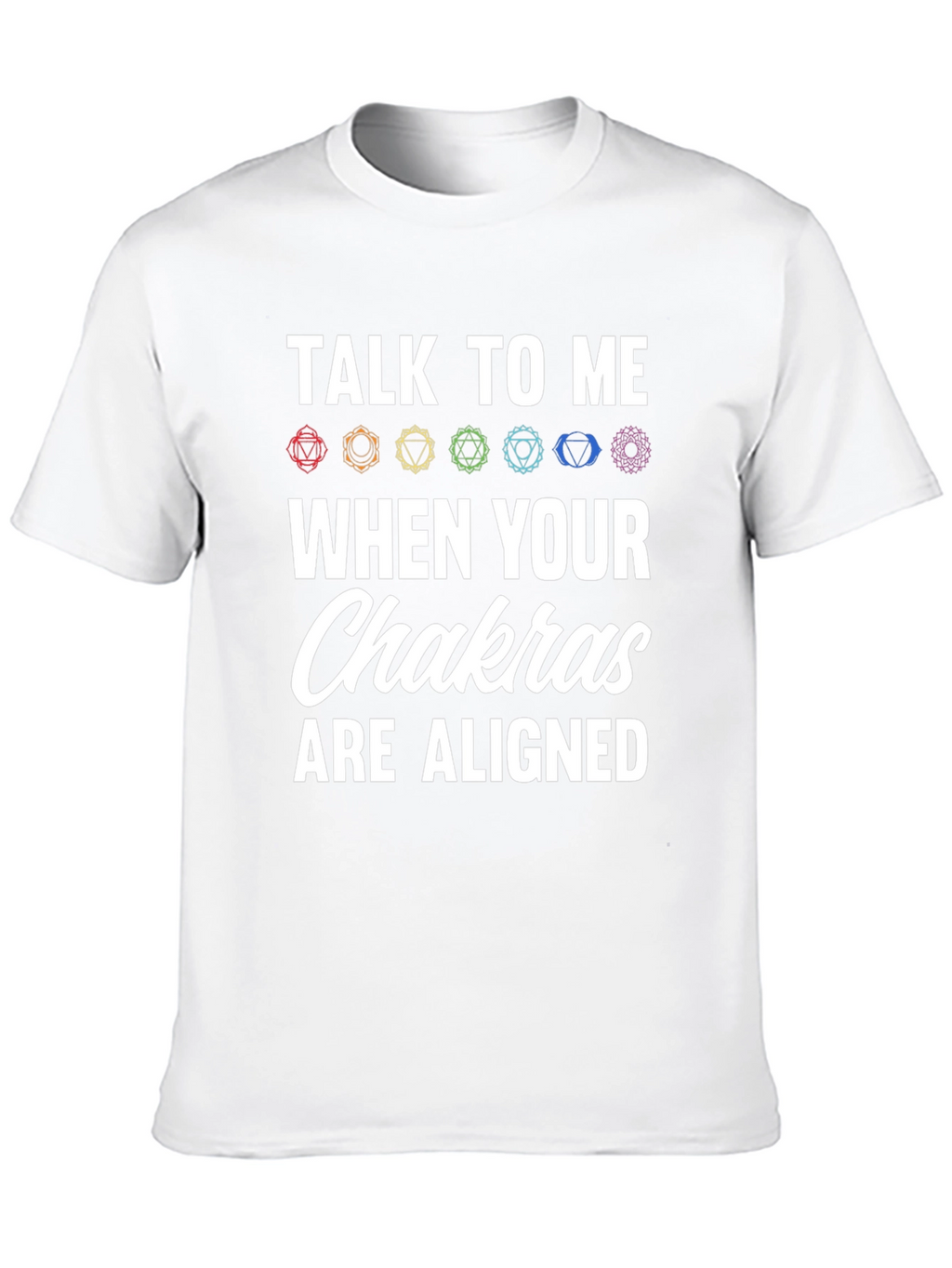 Chakra Aligned Graphic Tee - Spiritual T-Shirt