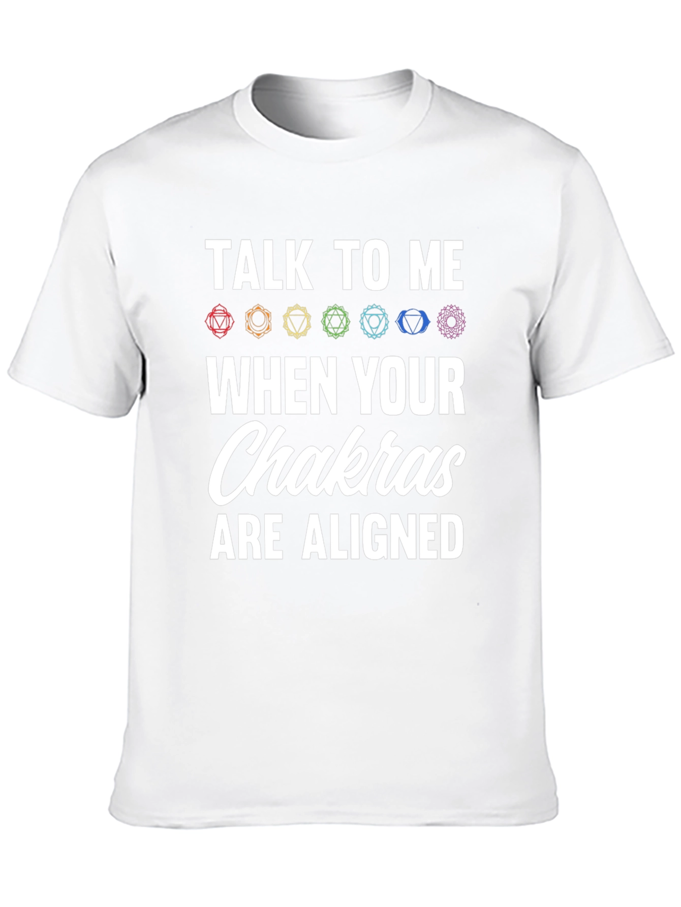 Chakra Aligned Graphic Tee - Spiritual T-Shirt