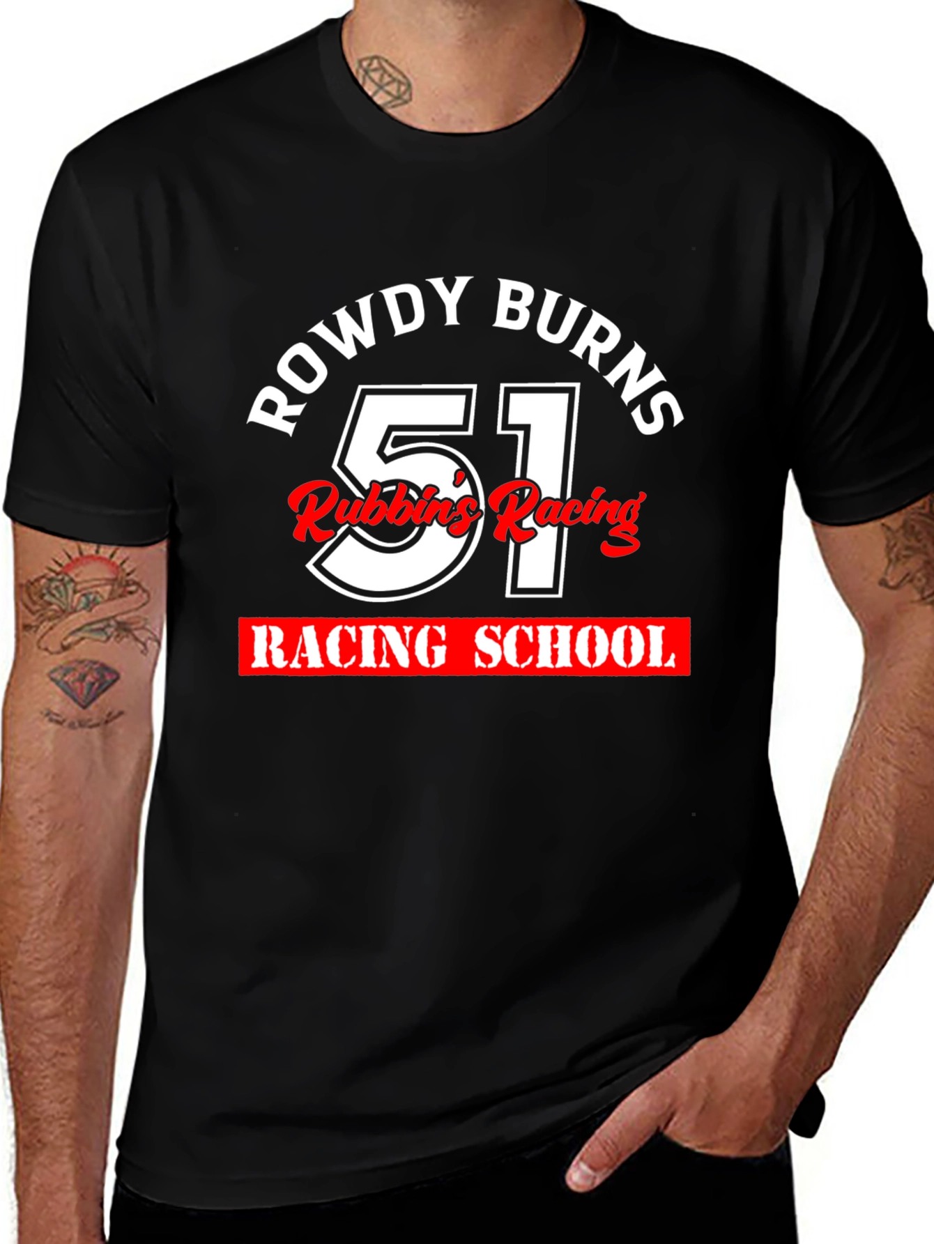 Rowdy Burns Racing School T-Shirt