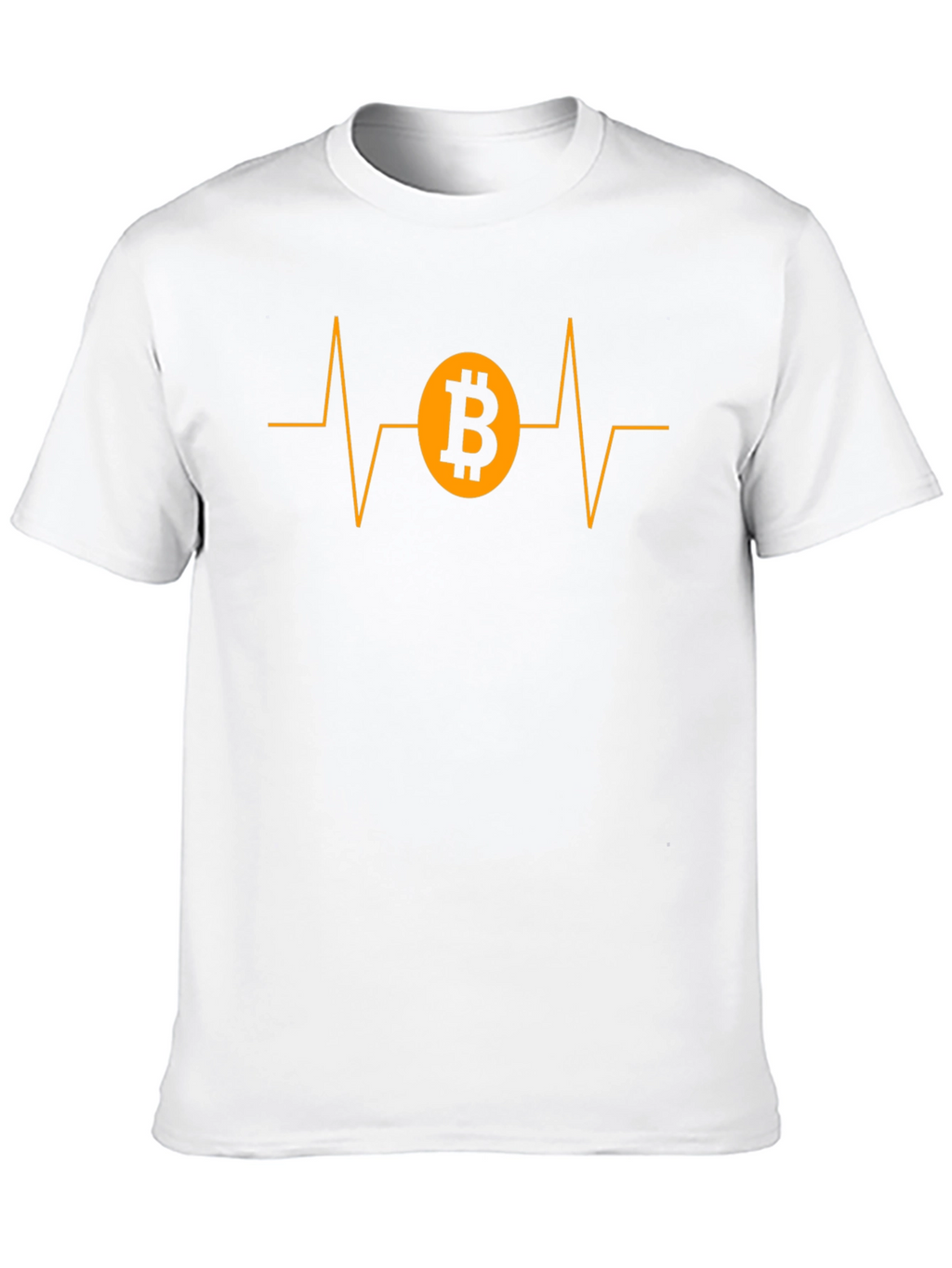 Bitcoin Heartbeat T-Shirt - Crypto Lover Tee