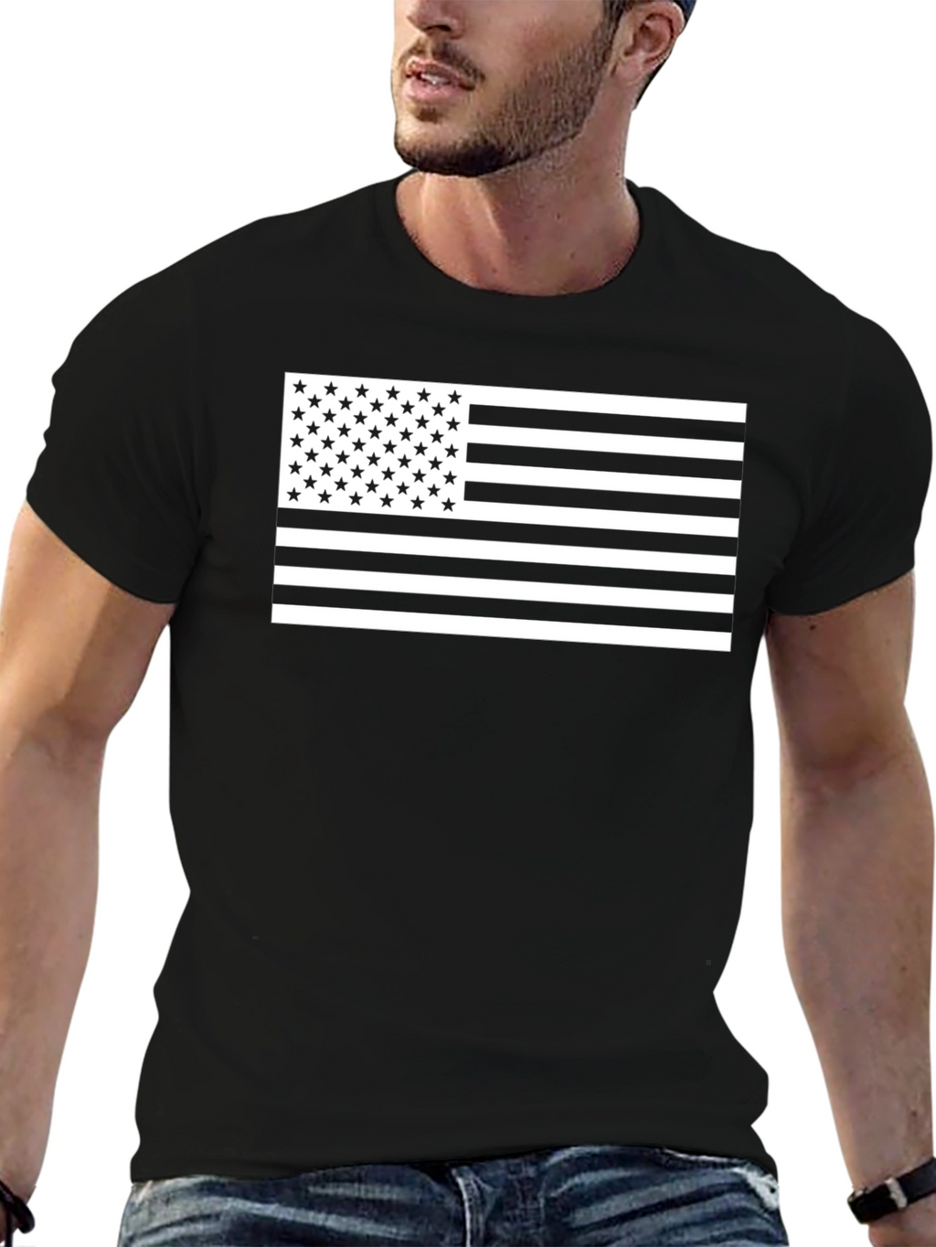 American Flag Graphic Tee - Patriotic Pride