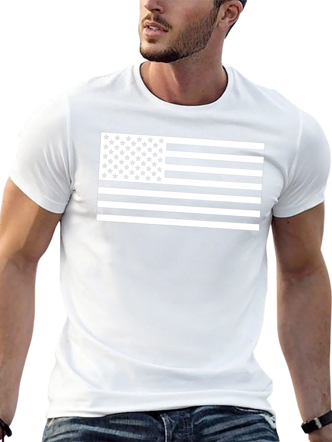 American Flag Graphic Tee - Patriotic Pride