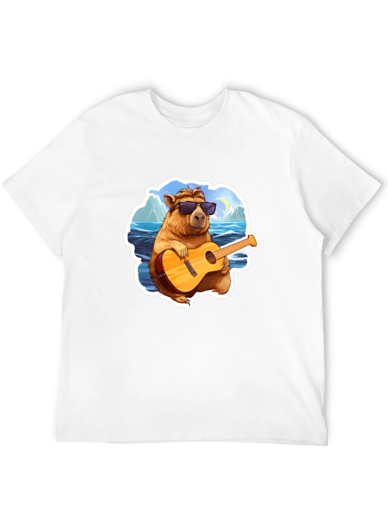 Capybara Guitarist T-Shirt