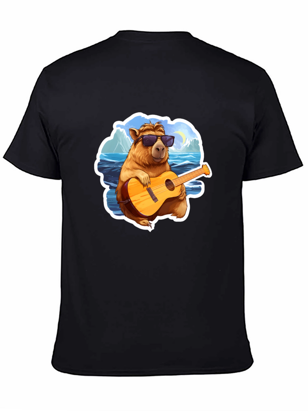 Capybara Guitarist T-Shirt