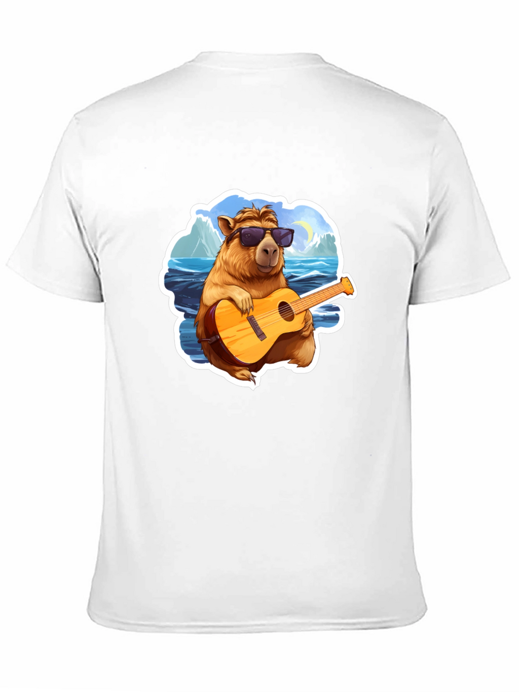 Capybara Guitarist T-Shirt