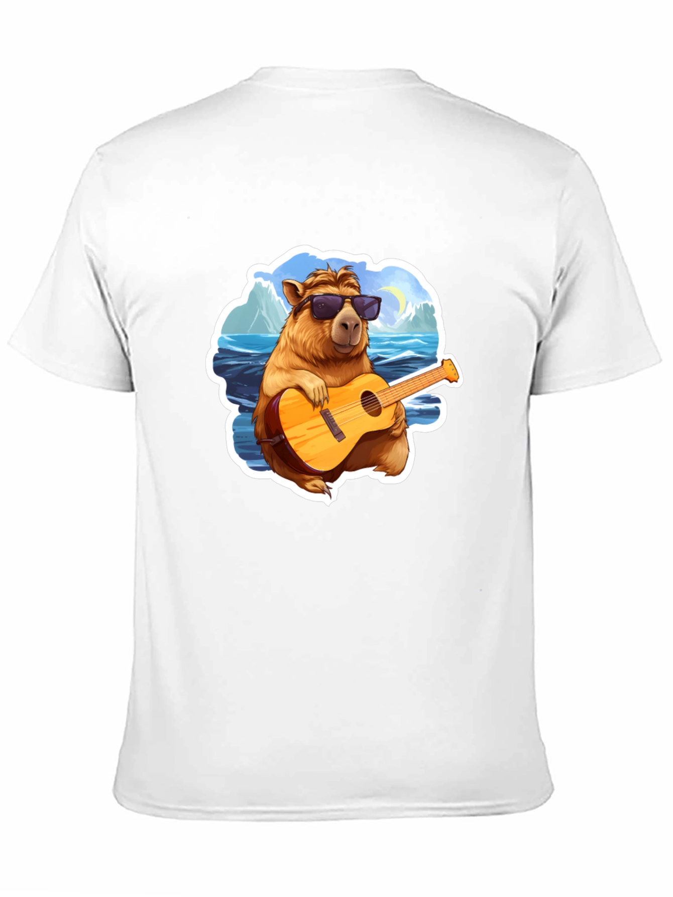 Capybara Guitarist T-Shirt