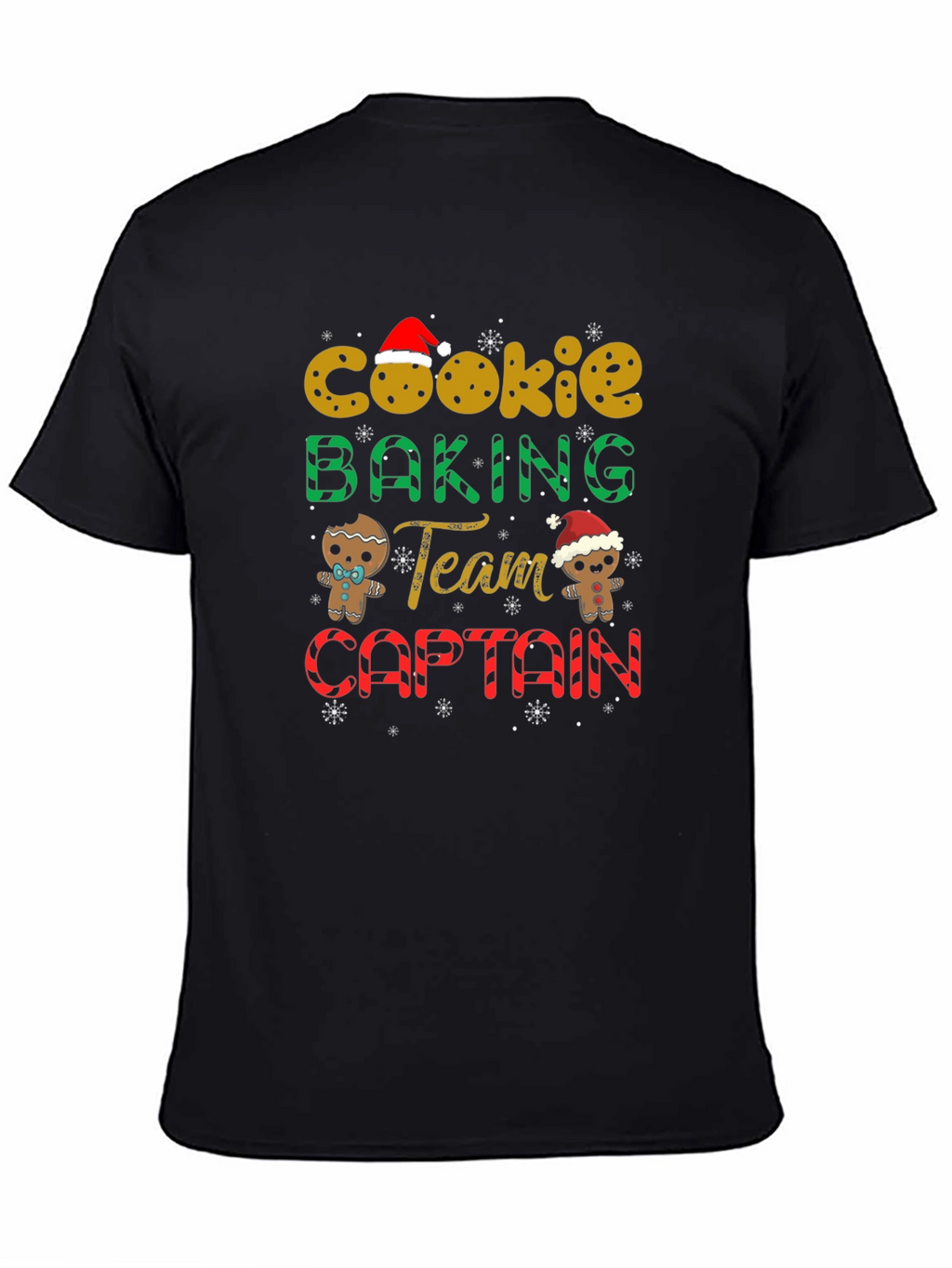 Cookie Baking Team Captain Christmas T-Shirt