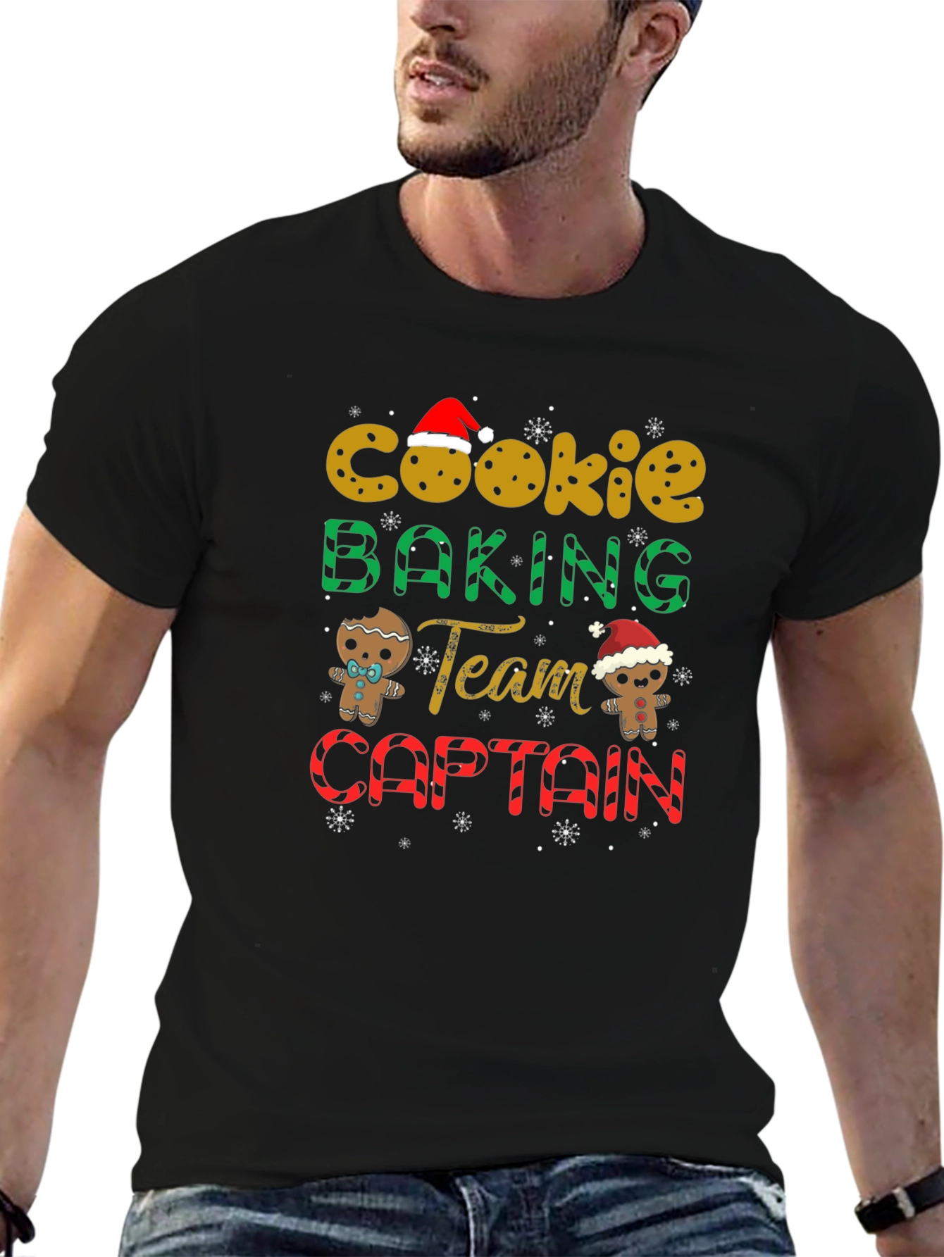 Cookie Baking Team Captain Christmas T-Shirt