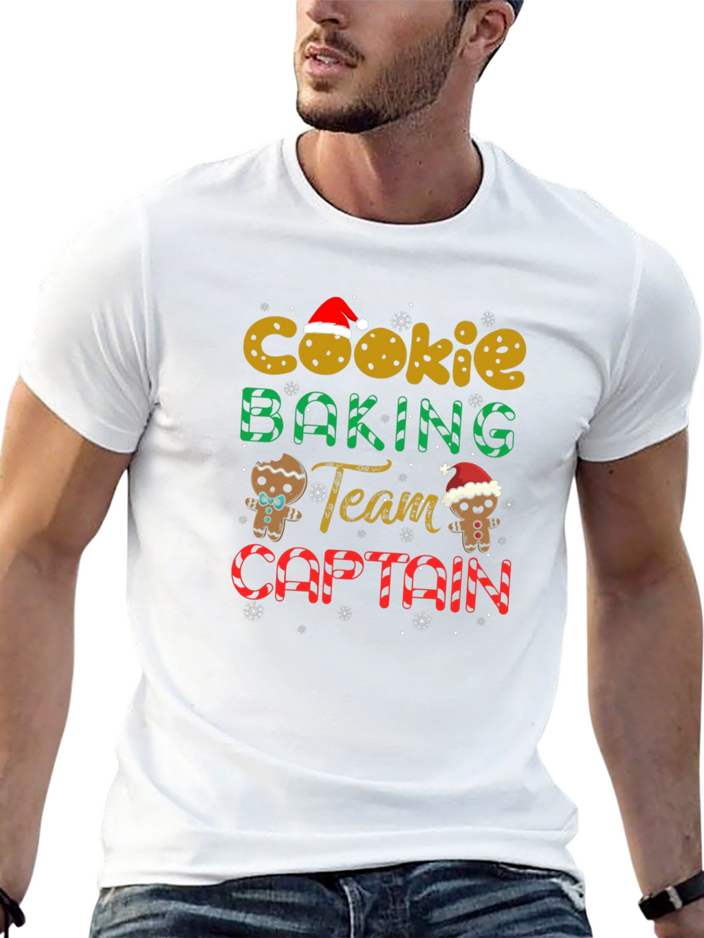 Cookie Baking Team Captain Christmas T-Shirt