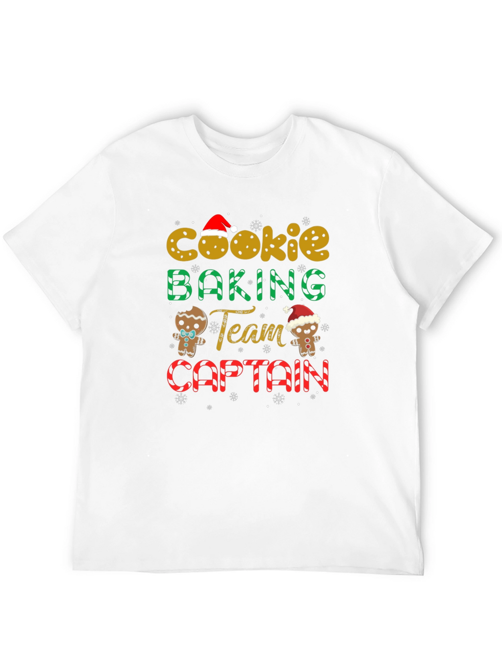 Cookie Baking Team Captain Christmas T-Shirt